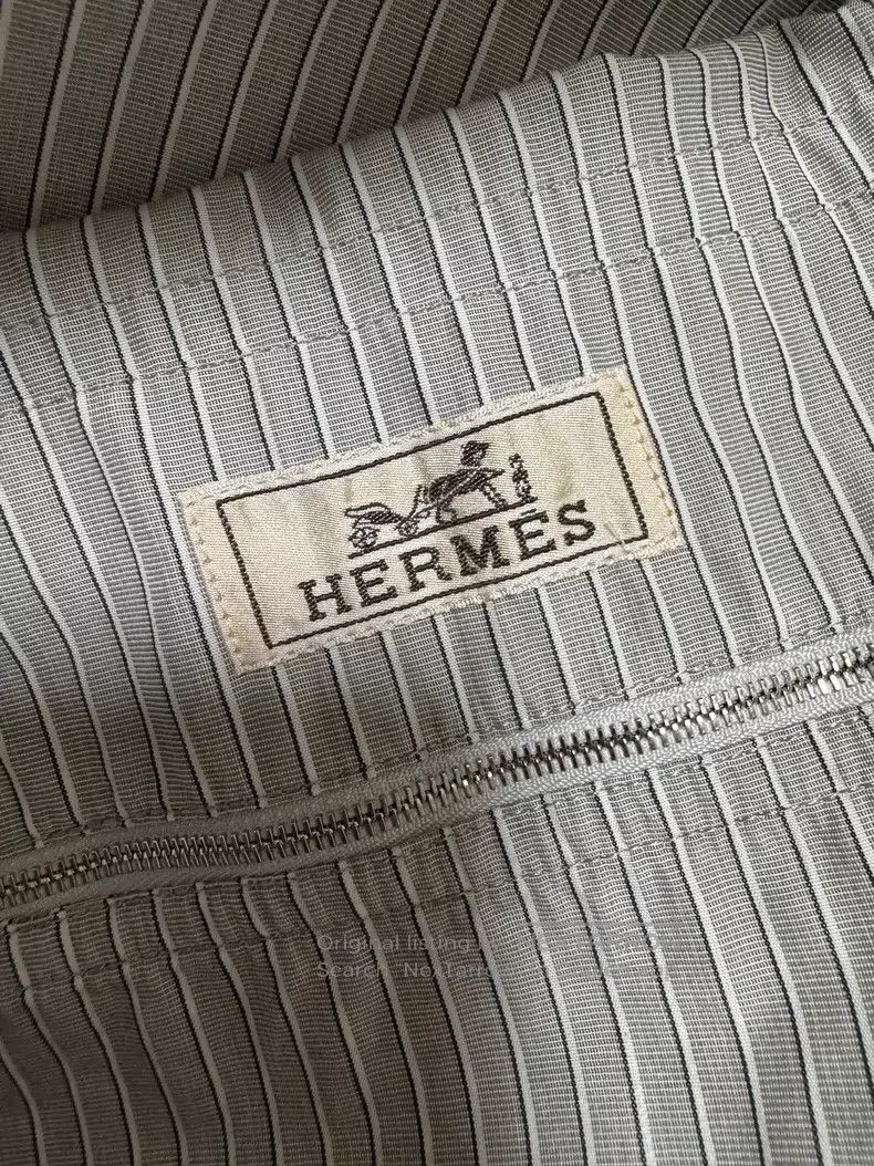 Hermes Hermes Rucksack jacket, hooded jacket. Hem with button des Size US L / EU 52-54 / 3 - 7 Thumbnail