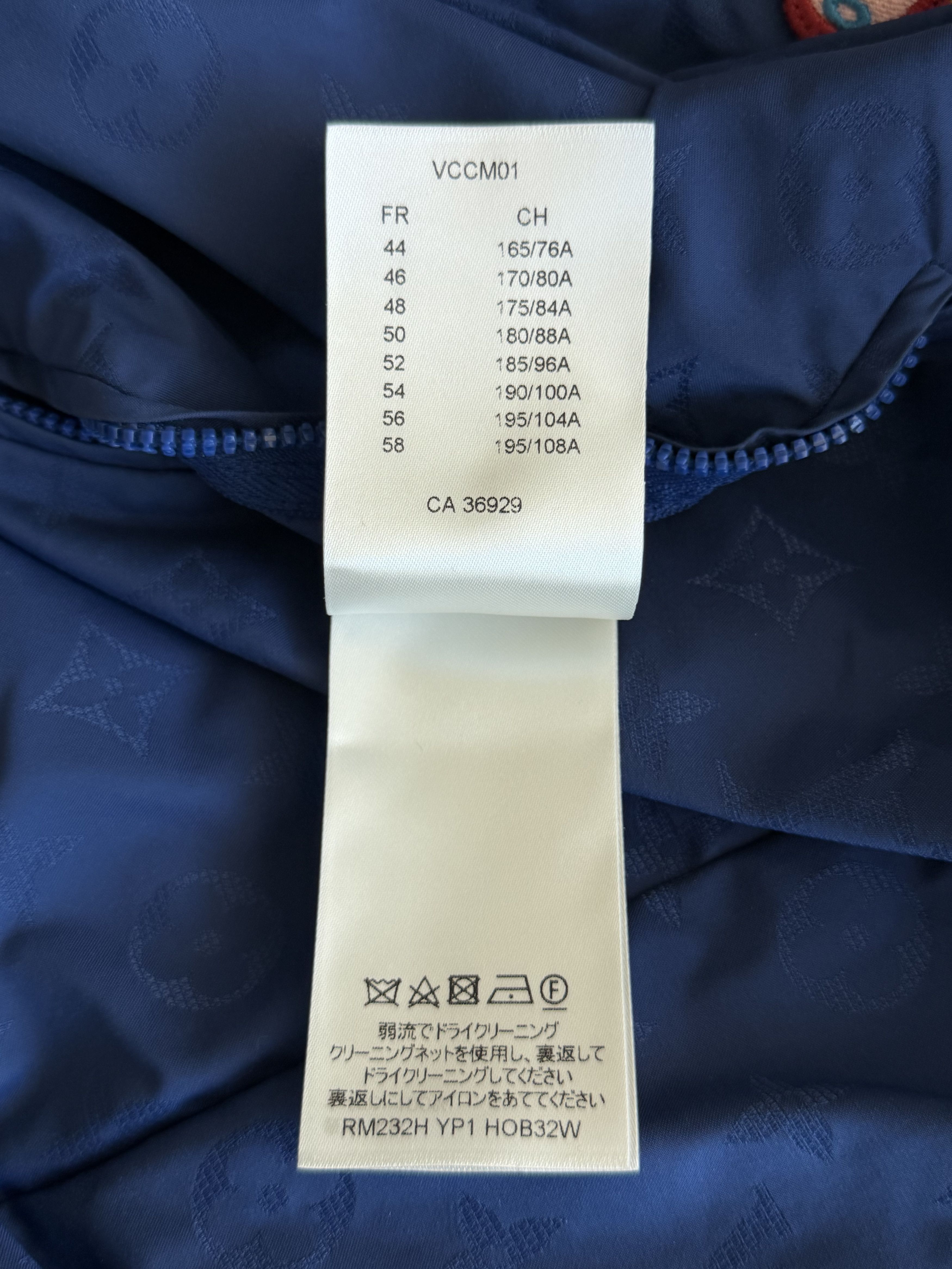 Louis Vuitton Louis Vuitton Yayoi Kusama Blue Monogram Windbreaker Size US XXL / EU 58 / 5 - 6 Thumbnail