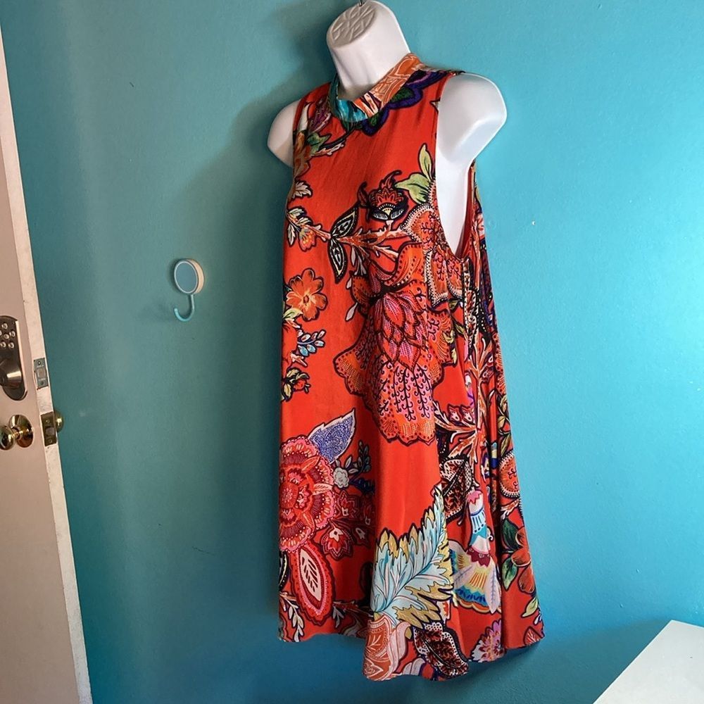 navy blue dress for baby girl Buy Blue Printed Cotton A-Line Dress Online in USA at $22.00 main image 1
