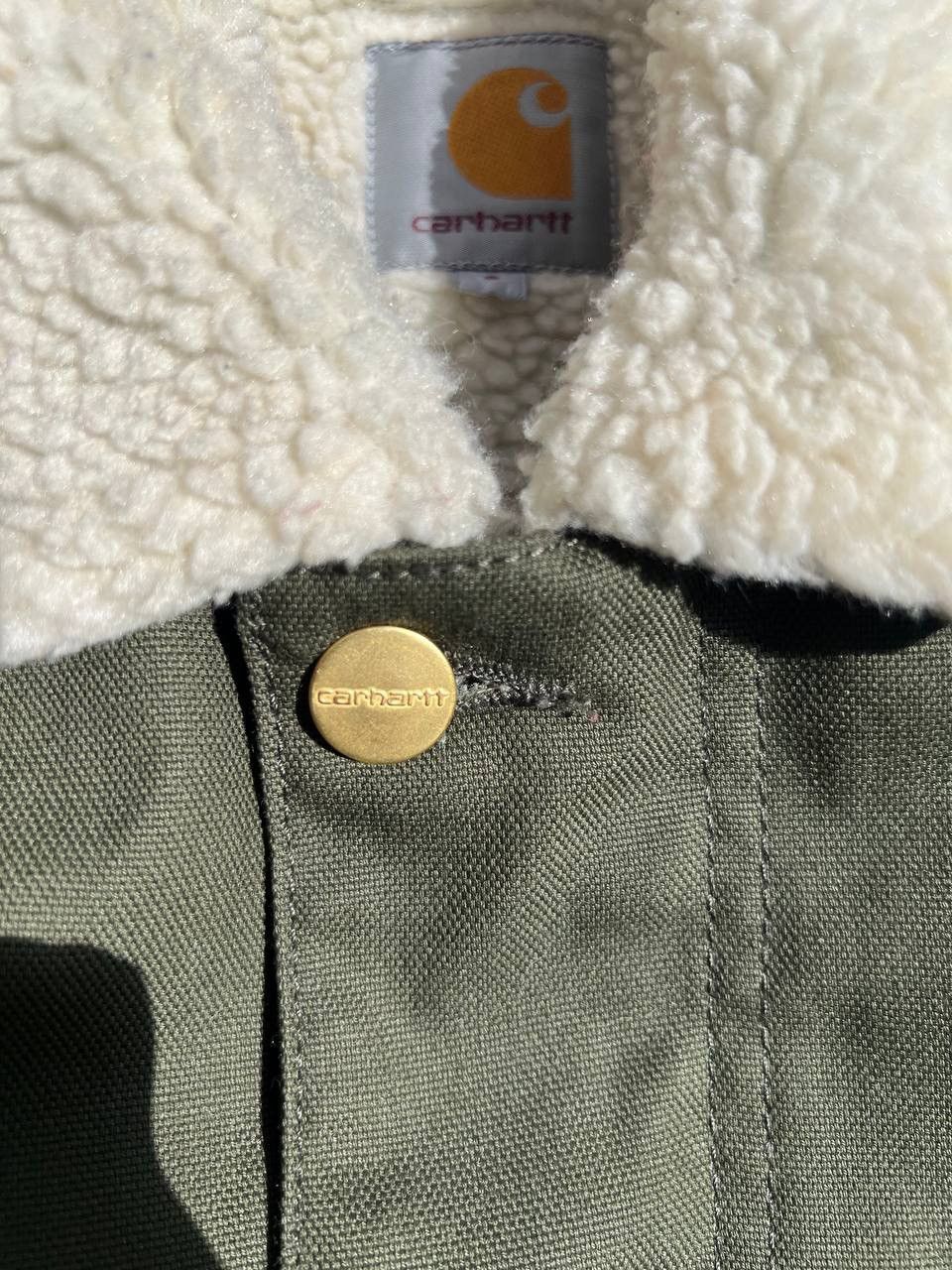 Carhartt × Vintage Crazy Y2K Carhartt WIP Michigan Phoenix Coat Logo Jacket Size US S / EU 44-46 / 1 - 6 Thumbnail