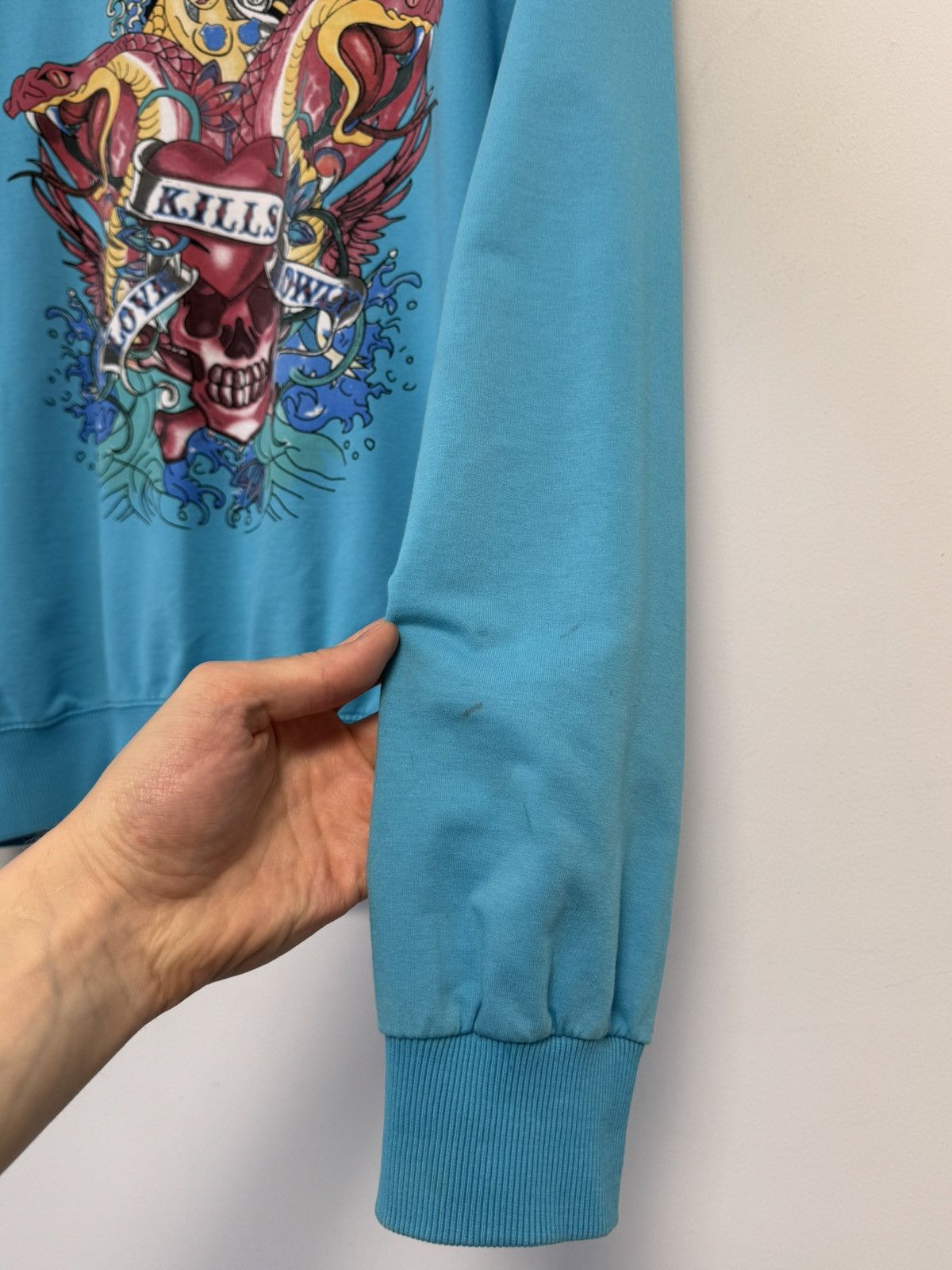 Ed Hardy Ed Hardy Vintage Y2K Style Hoodie Skull Women’s L Size L / US 10 / IT 46 - 16 Thumbnail