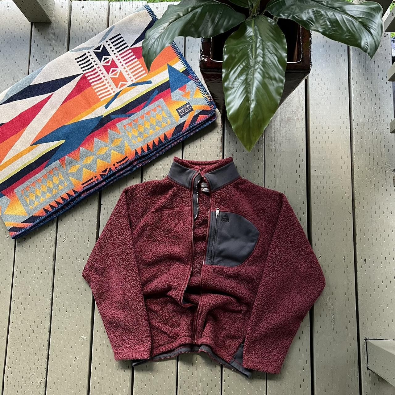Nike ACG × Vintage Vintage 90’s Nike ACG Deep Pile Fleece Sherpa Pullover Size US M / EU 48-50 / 2 - 3 Thumbnail