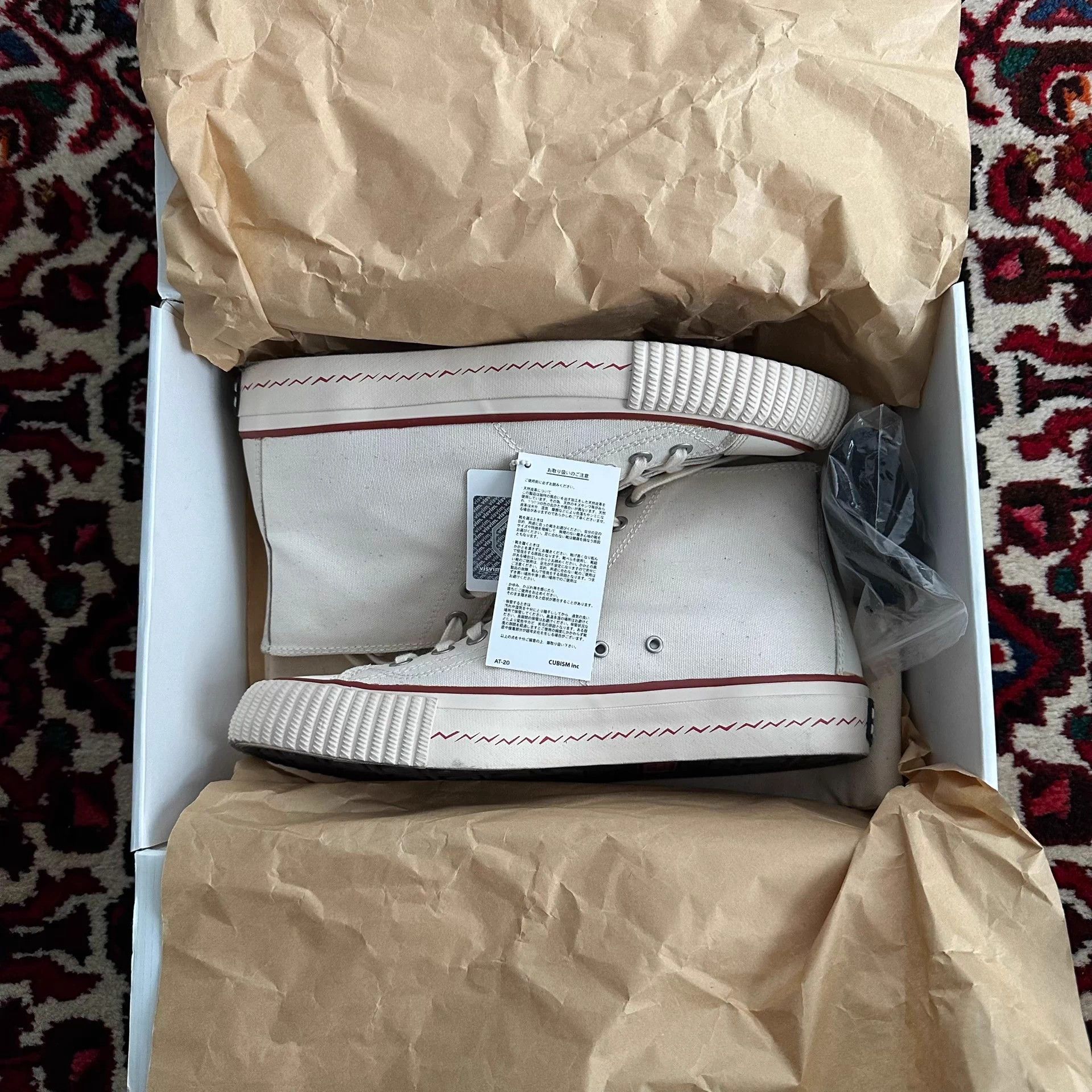 Visvim VISVIM 18AW SKAGWAY HI Canvas Sneakers US 8 9.9 New Size US 8 / EU 41 - 9 Thumbnail