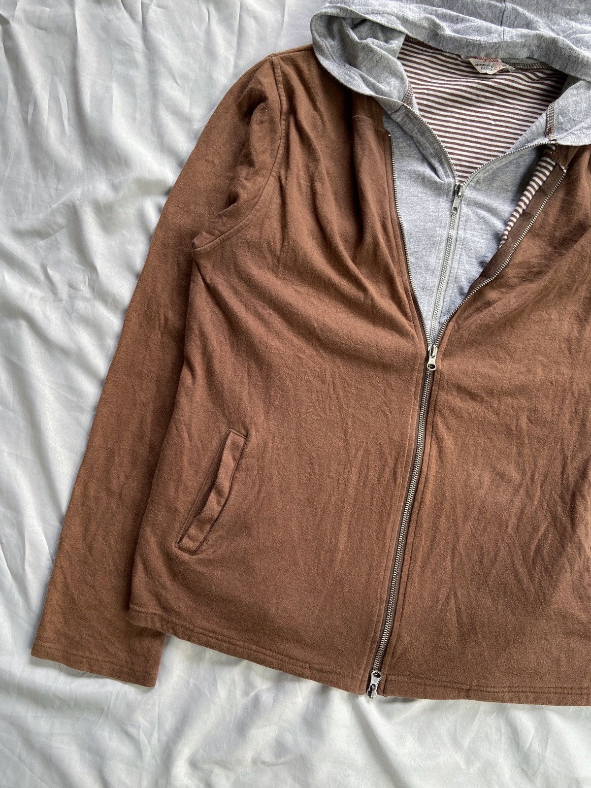 Japanese Brand JAPANESE DOUBLE LAYER ZIP HOODIE yohji yamamoto style Size US L / EU 52-54 / 3 - 10 Thumbnail
