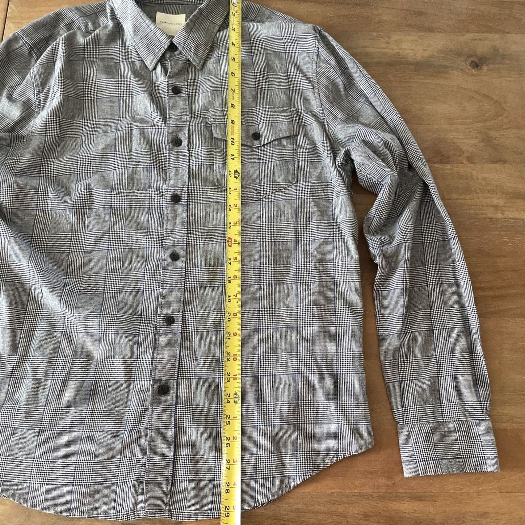 American Eagle Outfitters American Eagle Outfitters Plaid Flannel Shirt Mens L Button-Up Long Sleeve Casual Workwear Outdoors Size US L / EU 52-54 / 3 - 6 Thumbnail