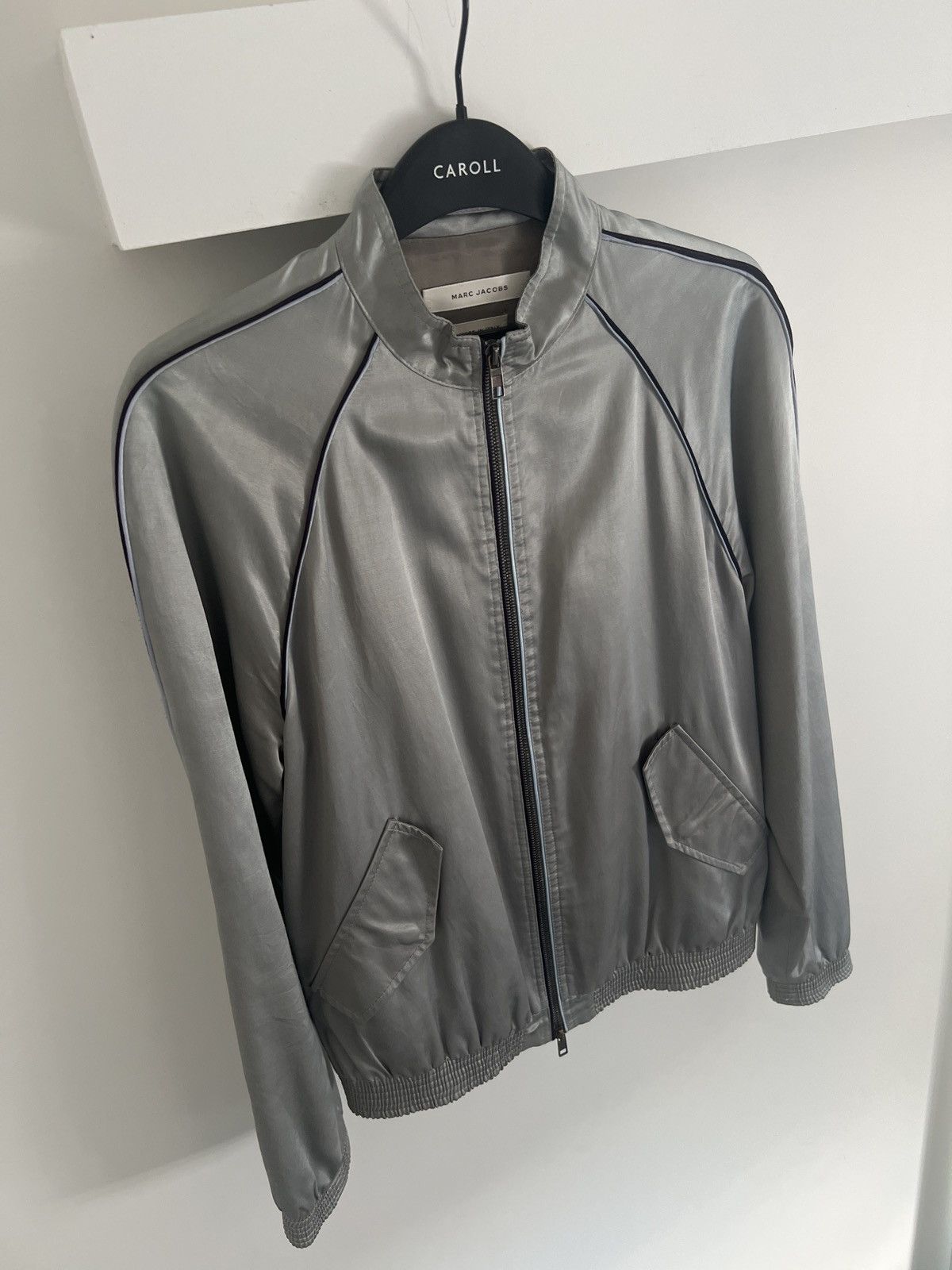 Marc Jacobs Archive marc jacob satin silver bomber jacket Size US M / EU 48-50 / 2 - 3 Thumbnail