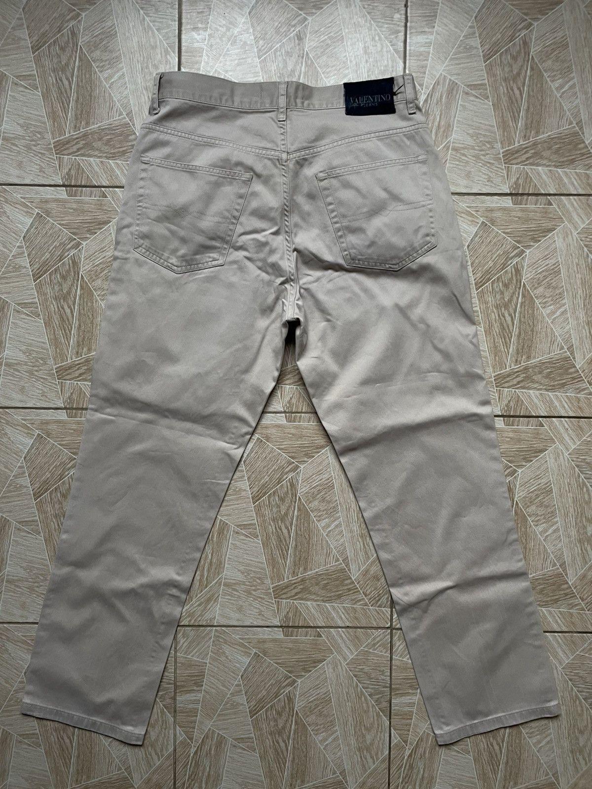 Valentino × Vintage Vintage 90s Italy Designer Valentino Denim Jeans Pants 34 Size US 34 / EU 50 - 1 Thumbnail