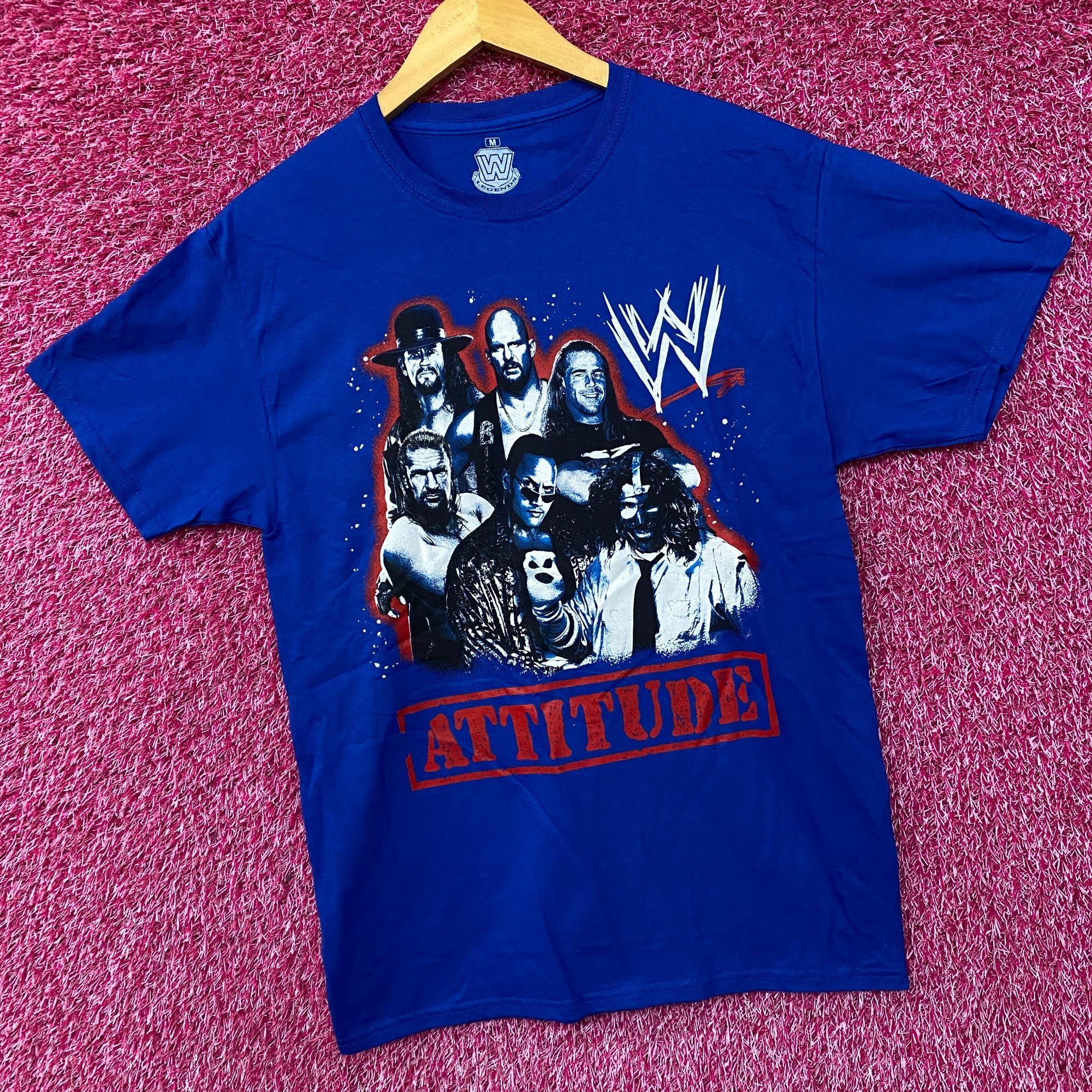 WWE WWE Attitude Era Graphic Design T-shirt Medium Size US M / EU 48-50 / 2 - 3 Thumbnail