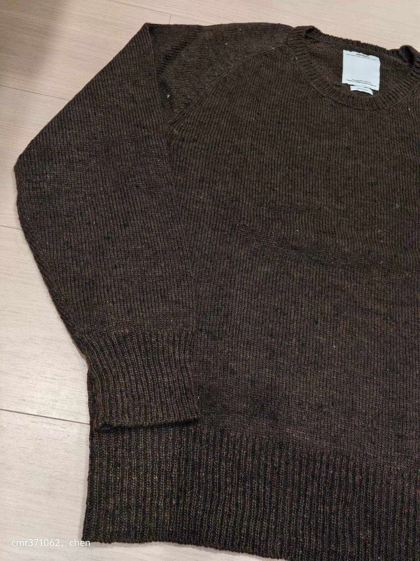 Visvim VISVIM 17AW COLLEGE KNIT L/S N.D. 100% Wool Size US L / EU 52-54 / 3 - 2 Thumbnail