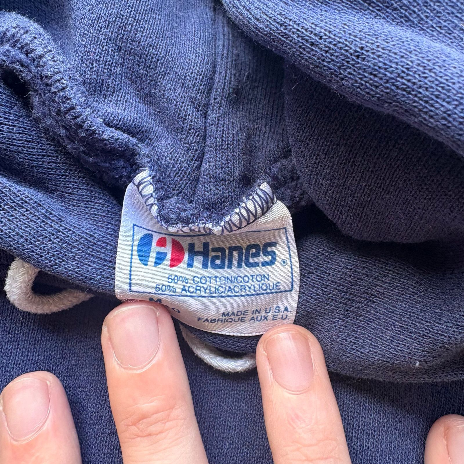 Hanes × Vintage Vintage 80s Cape Codd Surf Style Hoodie Size US S / EU 44-46 / 1 - 3 Thumbnail