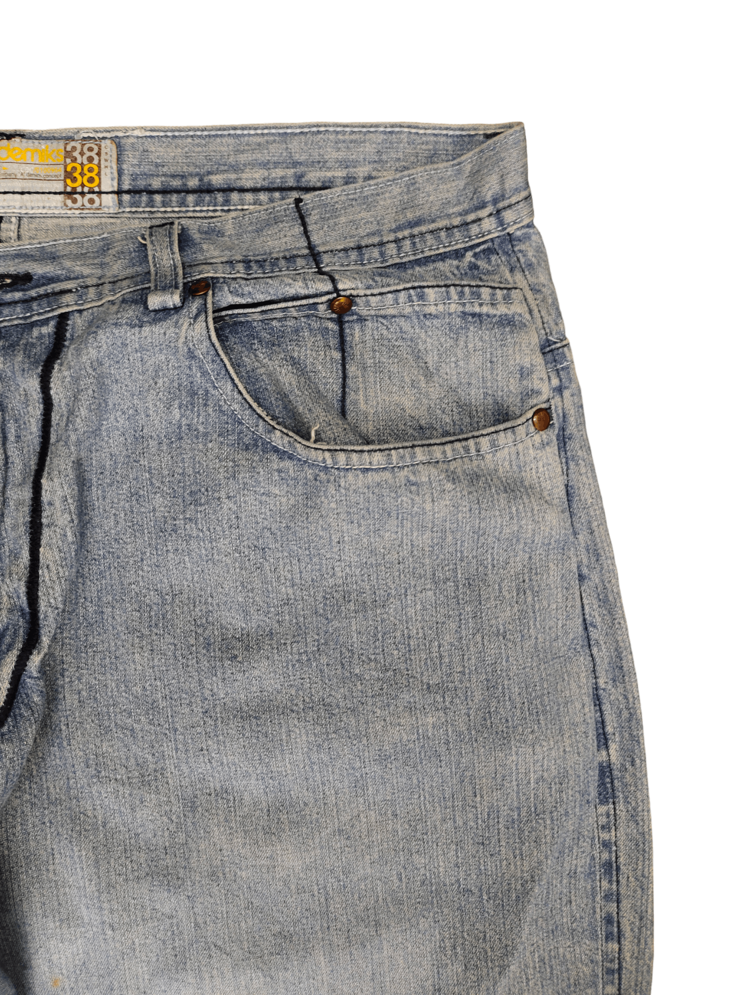 Akademiks Baggy Jeans Akademiks Denim Wide Loose Leg Y2k Jnco Size US 38 / EU 54 - 11 Thumbnail