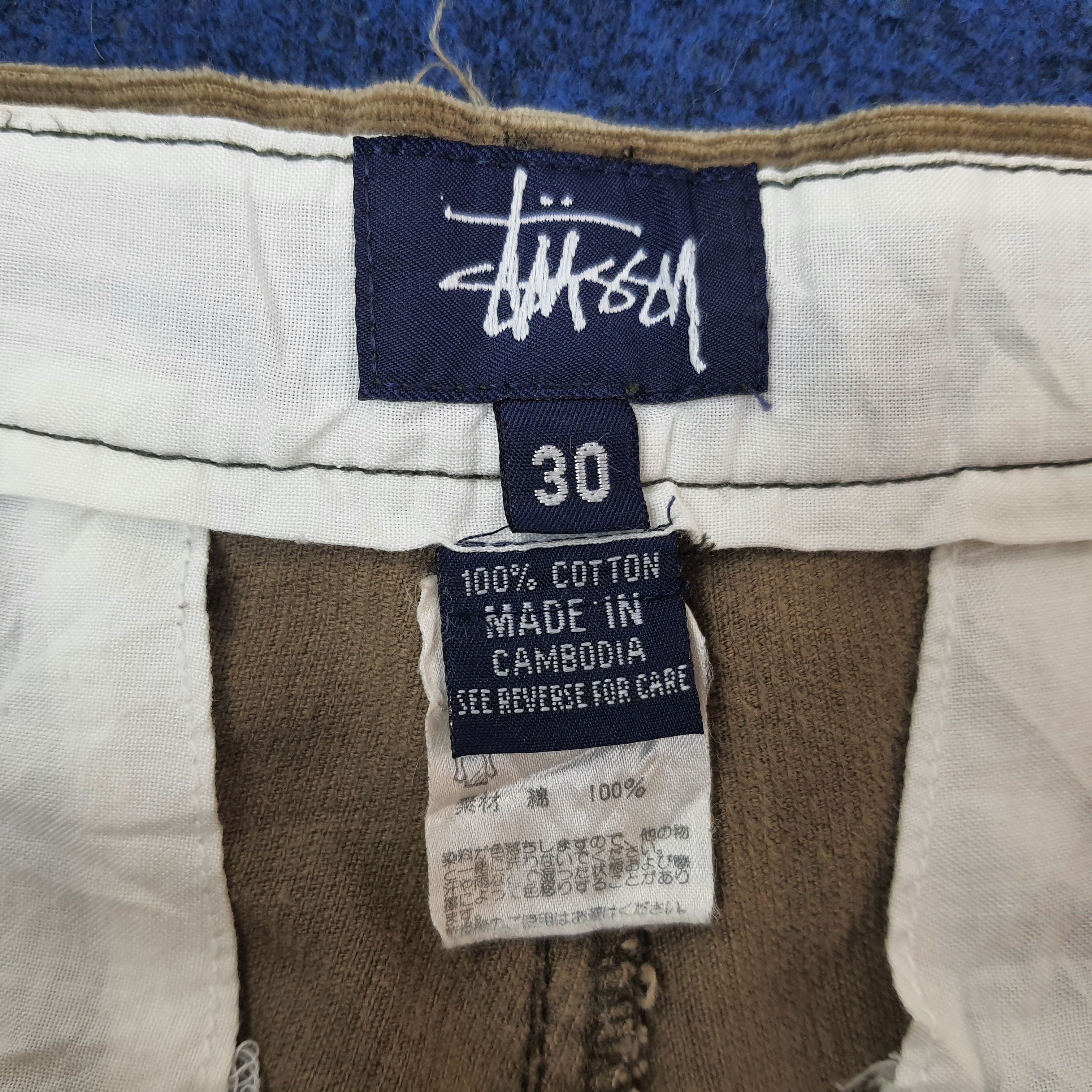 Stussy Vintage Stussy Corduroy Streetwear Custom Logo Pants C228N25 Size US 29 - 6 Thumbnail