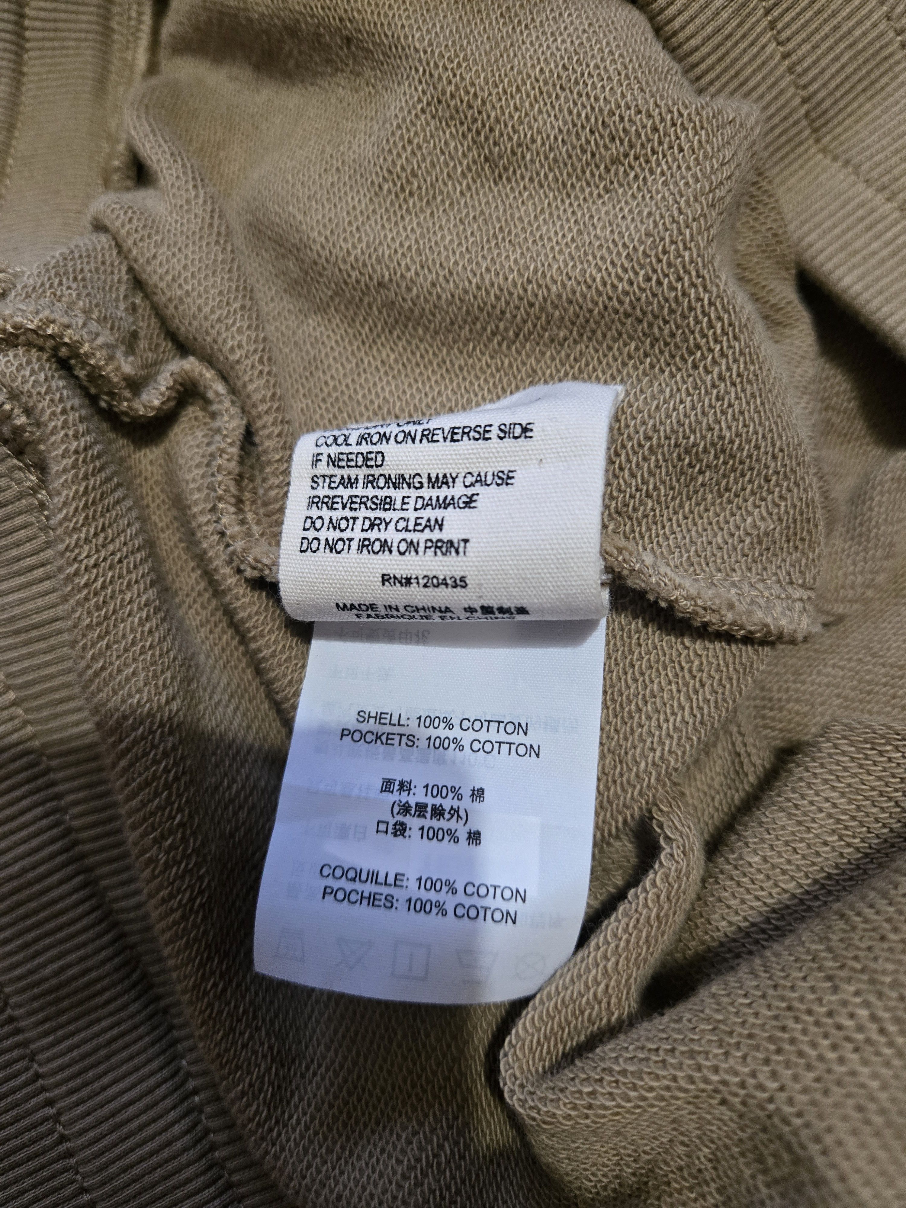 Evisu Evisu XL Playful Godhead Print Oversized Tan Sweatshorts Size US 36 / EU 52 - 7 Thumbnail