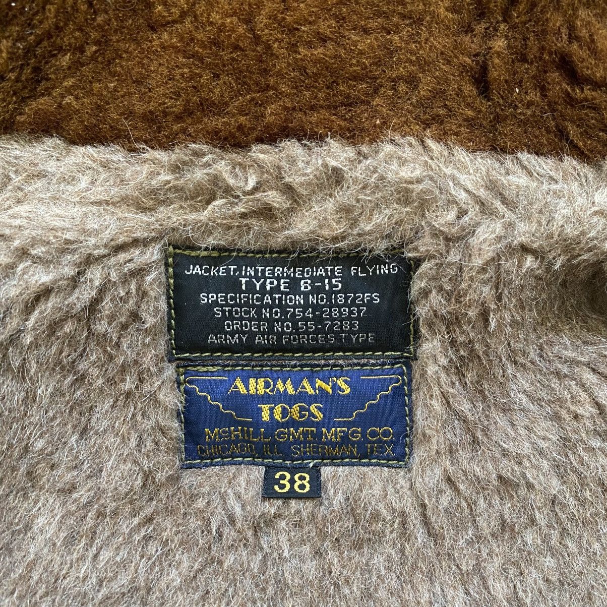 TOYS McCOY × The Real McCoy's Toys Mc'Coys B15 Airmans Togs Flight Jacket Size US M / EU 48-50 / 2 - 3 Thumbnail