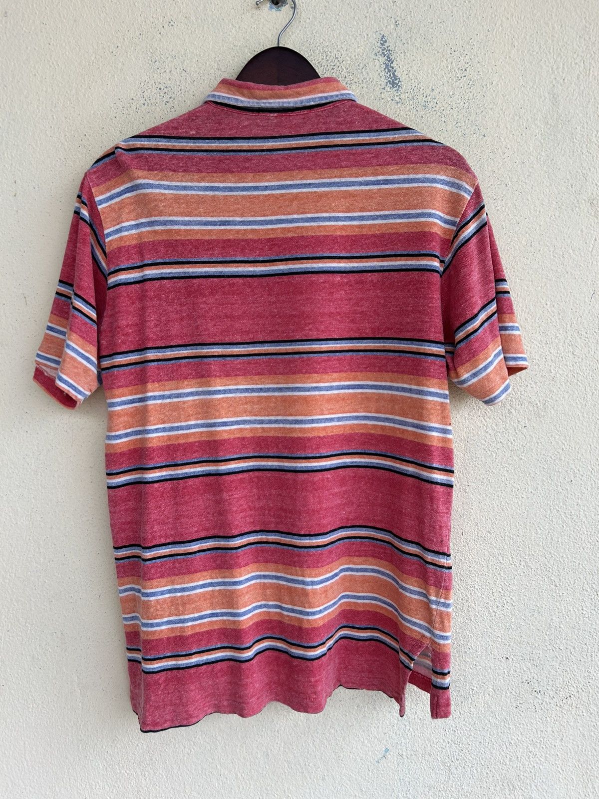 Polo Ralph Lauren × Ralph Lauren × Vintage Vintage Polo by Ralph Lauren Colourful Stripes Tshirt Size US M / EU 48-50 / 2 - 2 Thumbnail