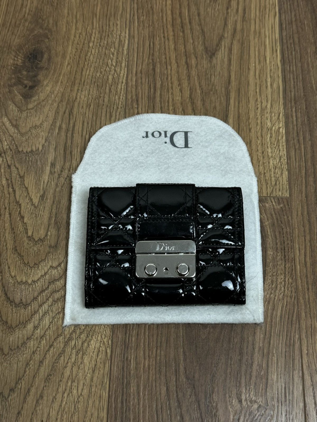 Christian Dior Monsieur × Dior Rare leather wallet Christian Dior Miss Dior original luxury Size ONE SIZE - 6 Thumbnail