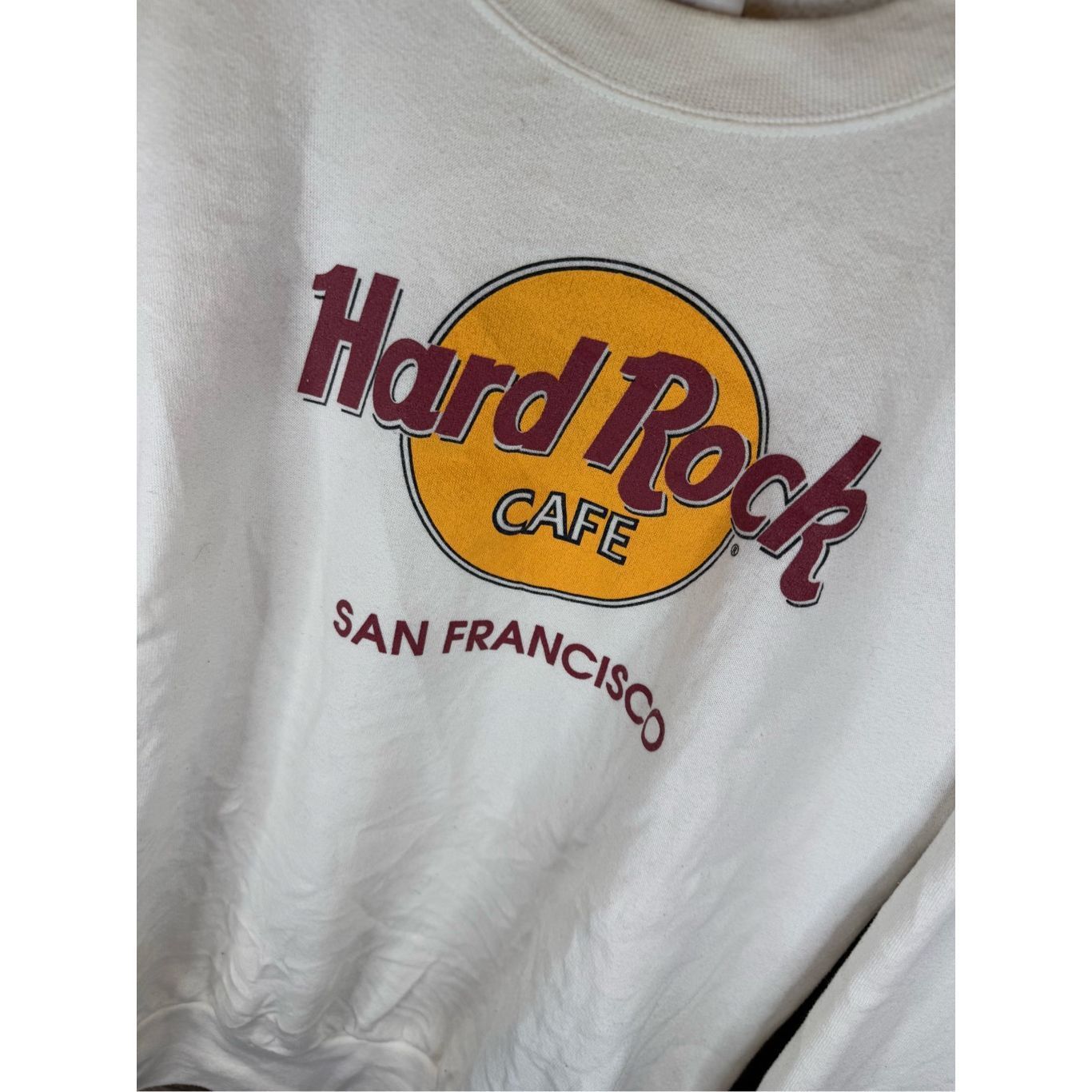 Vintage Size S vintage 1990s Hard Rock Cafe San Francisco Sweatshirt Size US S / EU 44-46 / 1 - 2 Thumbnail