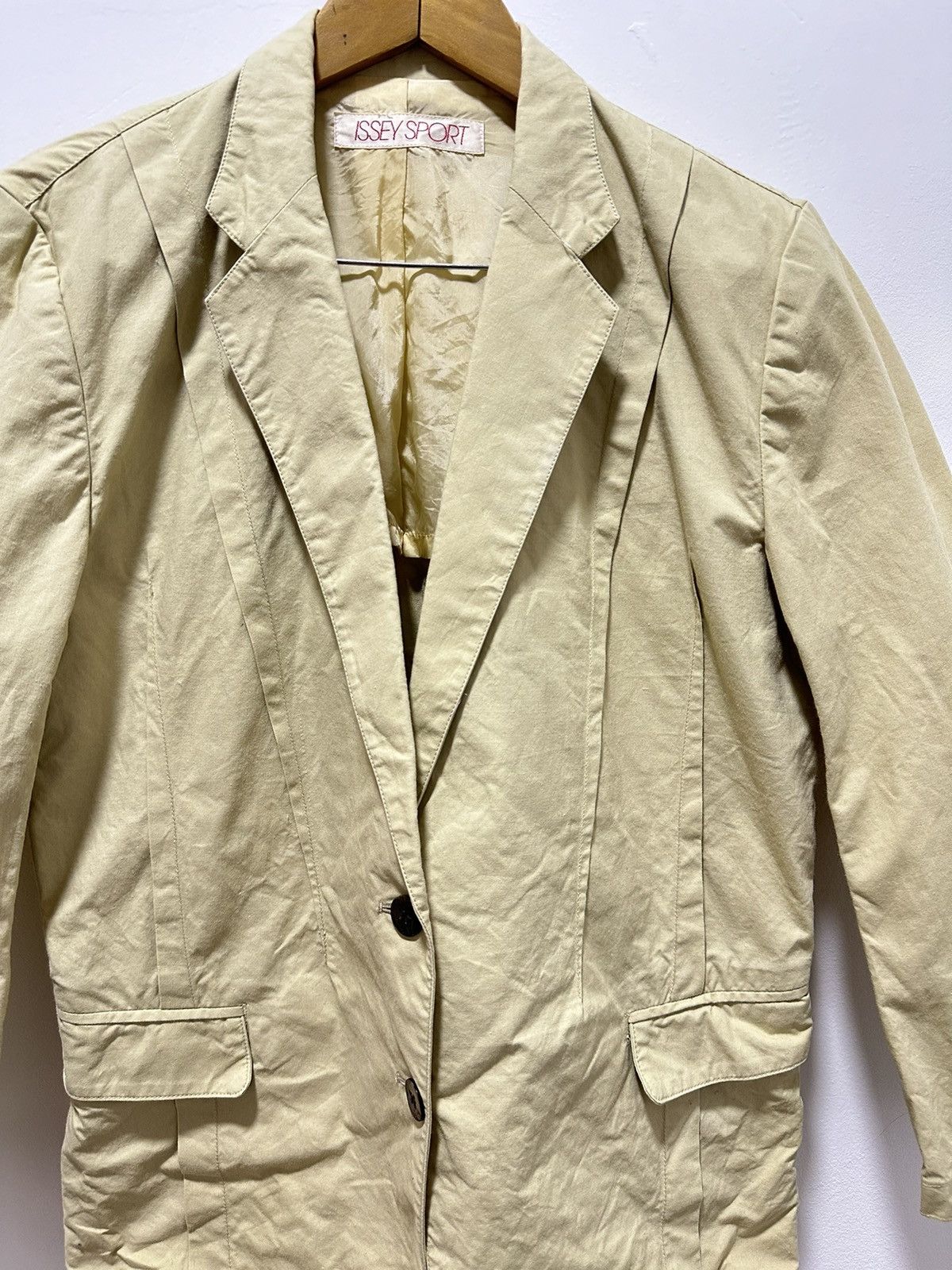 Issey Miyake Issey Sport Jacket Double Button Design Size US M / EU 48-50 / 2 - 4 Thumbnail