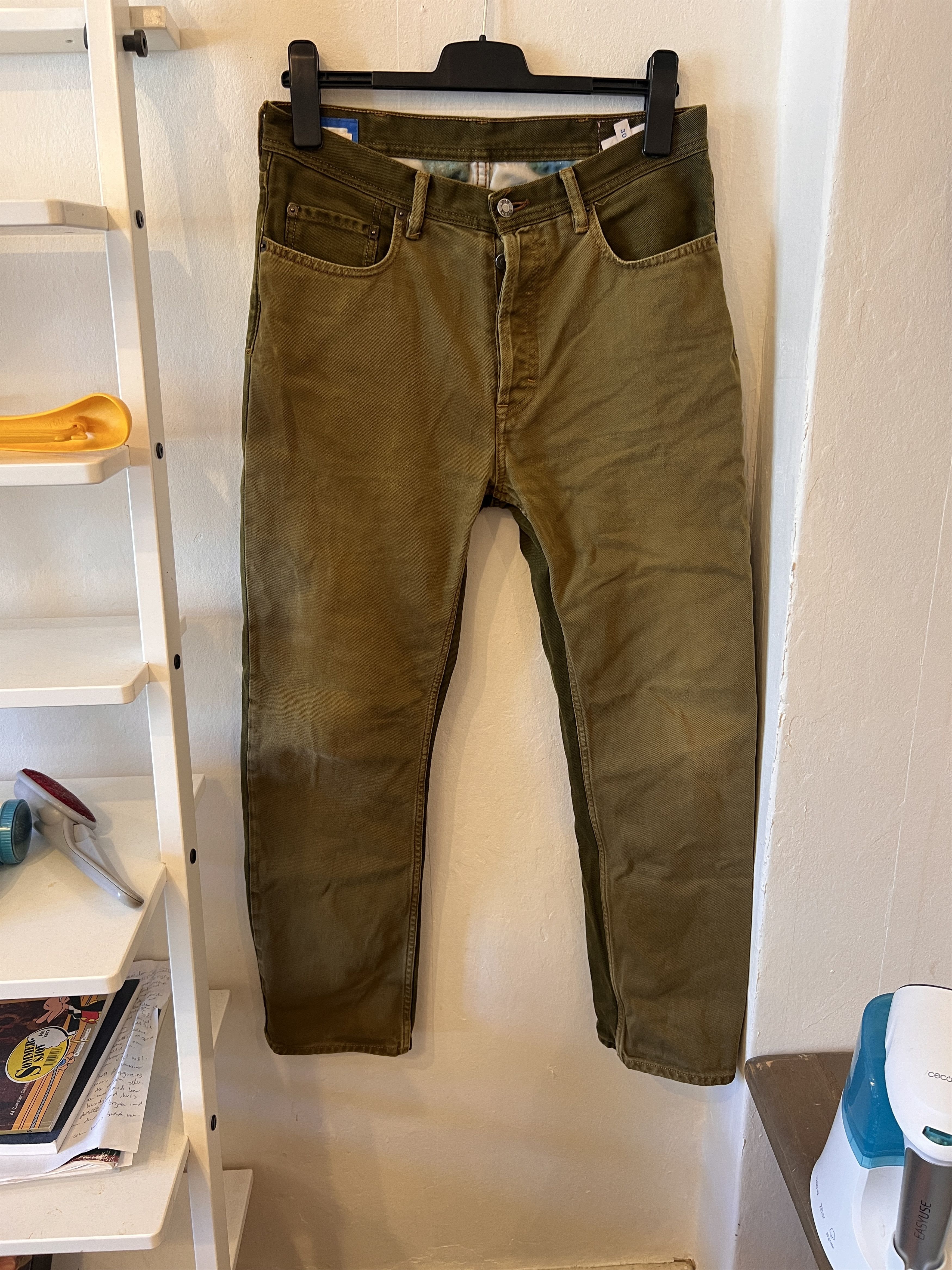 Acne Studios Western style cowboy denim pants Size US 30 / EU 46 - 1 Thumbnail