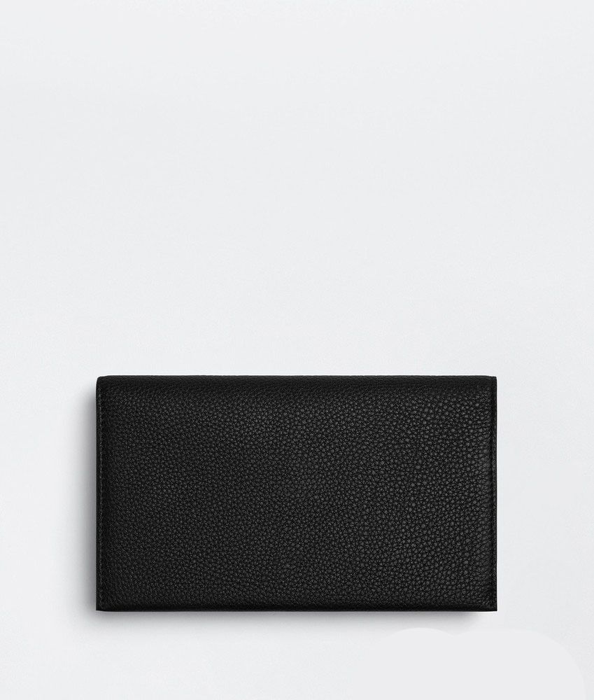 Bottega Veneta o1n1vont0125 Size: OS / Flap Wallet in Black Size ONE SIZE - 3 Thumbnail