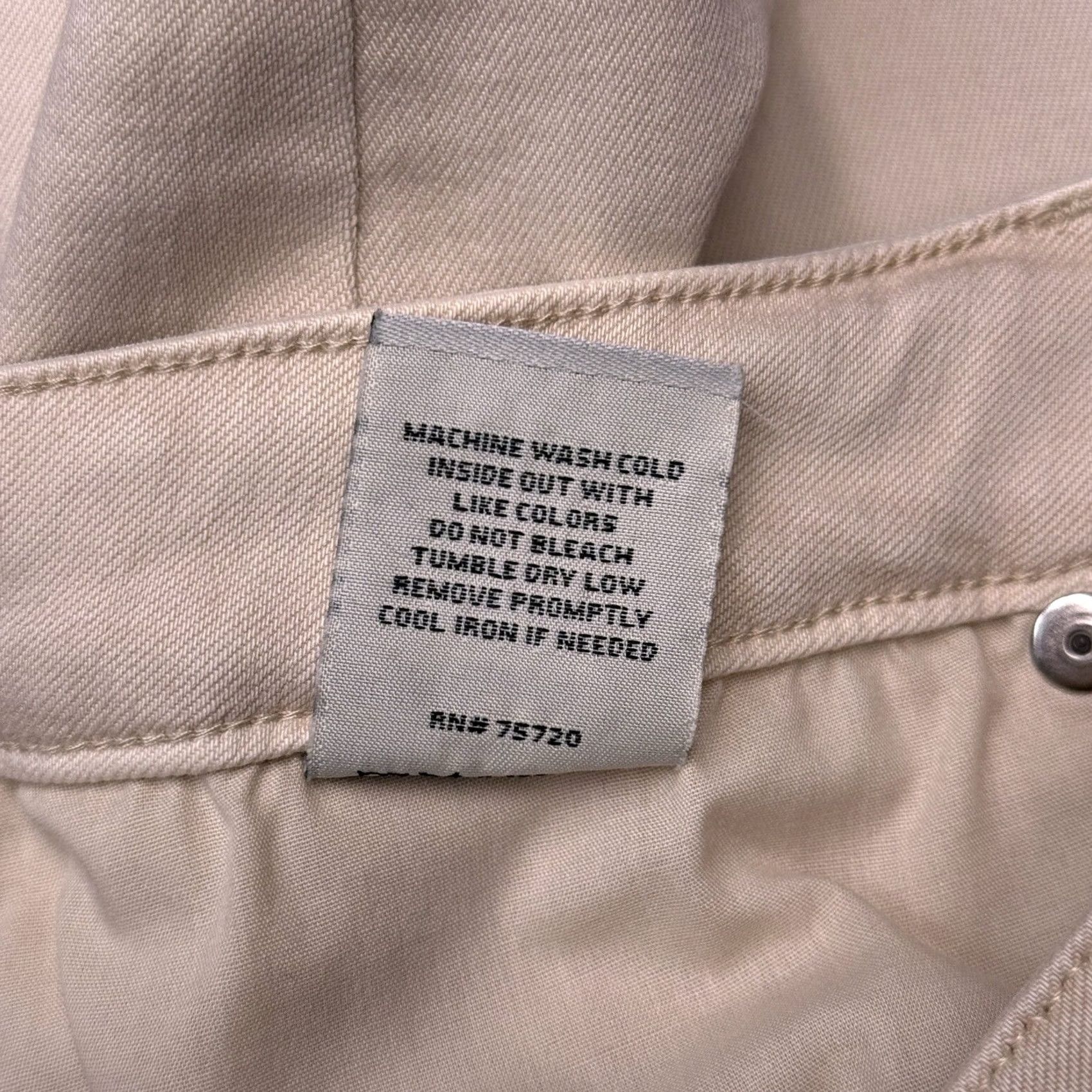 BKE BKE Jeans 28 Mom Fit High Rise Stretch 5-Pocket Denim Brown Tan Logo Buckle New Size 28" / US 6 / IT 42 - 6 Thumbnail