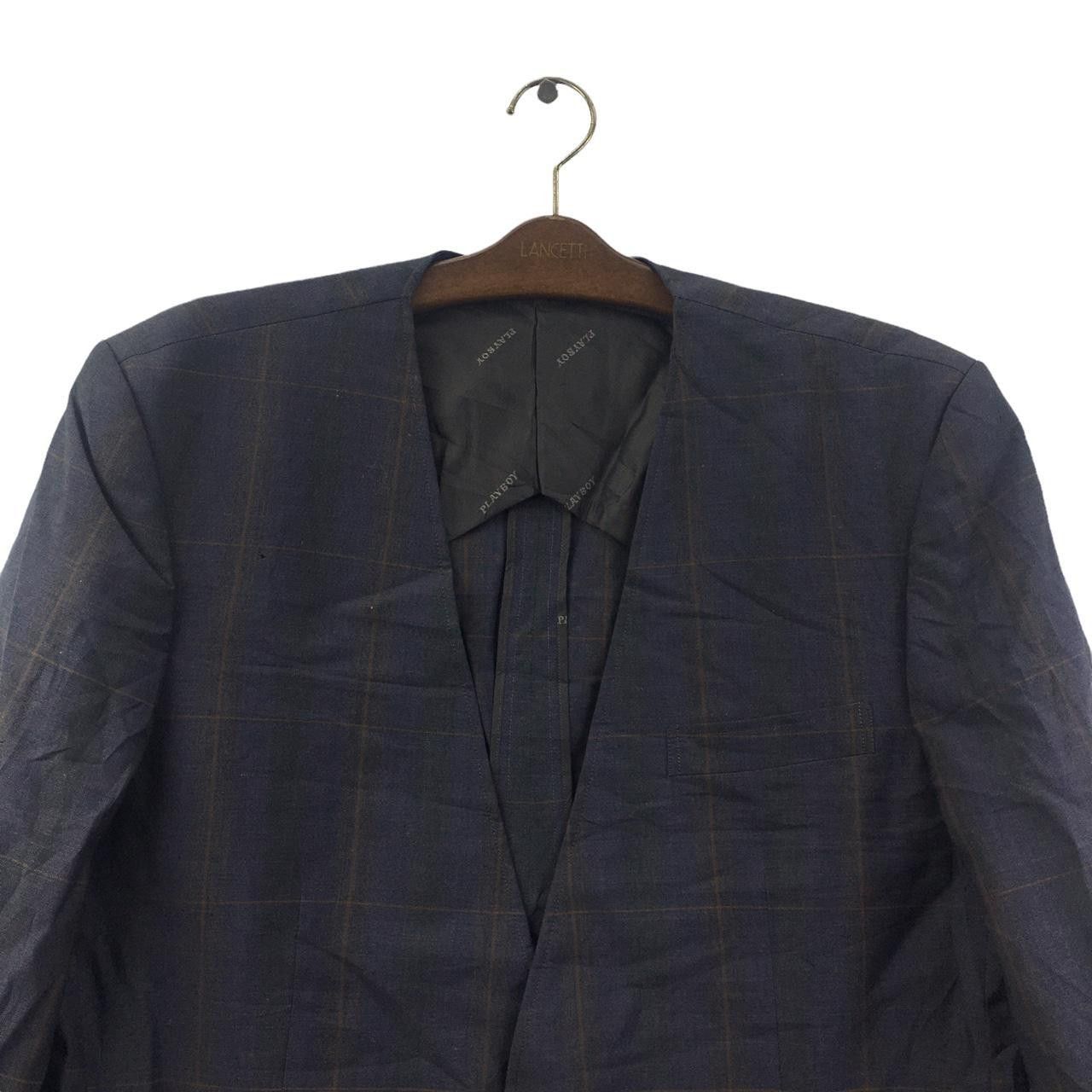 Playboy Vtg 90’ PLAYBOY COLLECTION Striped Sport Coat Size L / US 10 / IT 46 - 2 Thumbnail