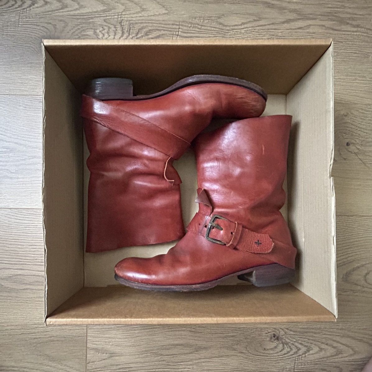 Ma+ MAURIZIO AMADEI ENGINEER BOOTS Size US 7 / IT 37 - 1 Thumbnail