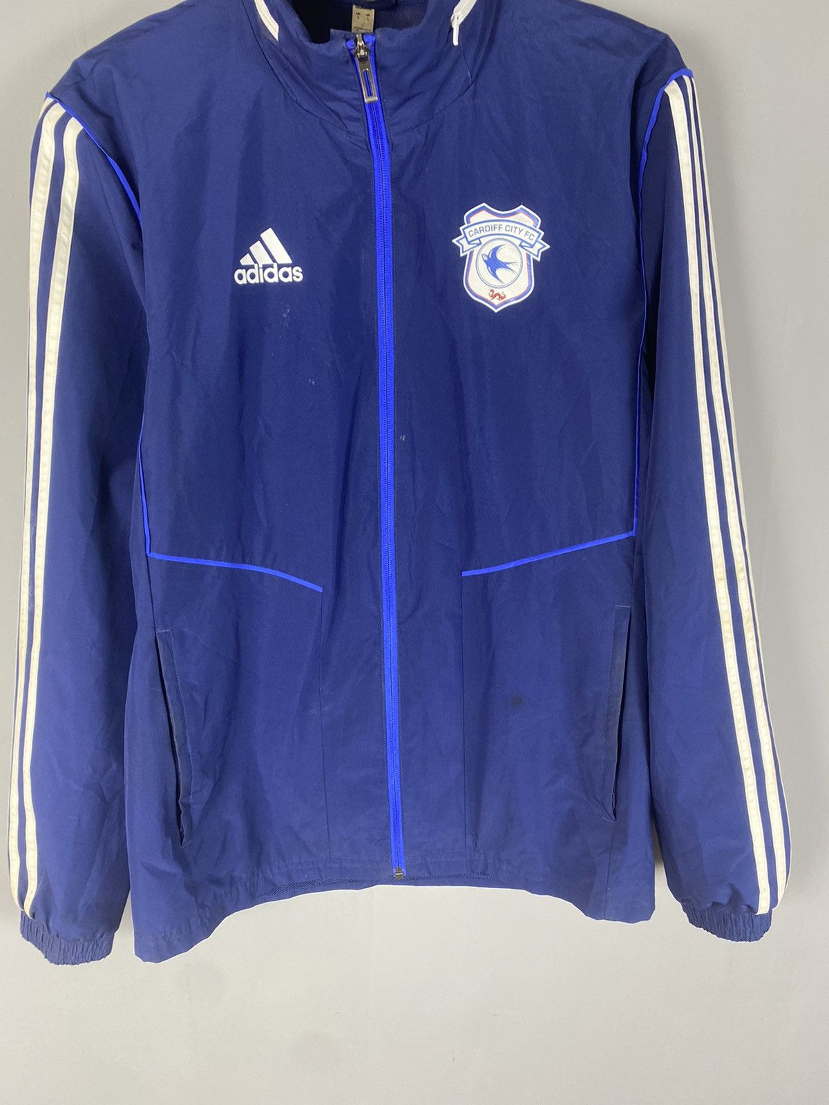 Adidas Vintage adidas Cardiff city jacket Size US S / EU 44-46 / 1 - 3 Thumbnail