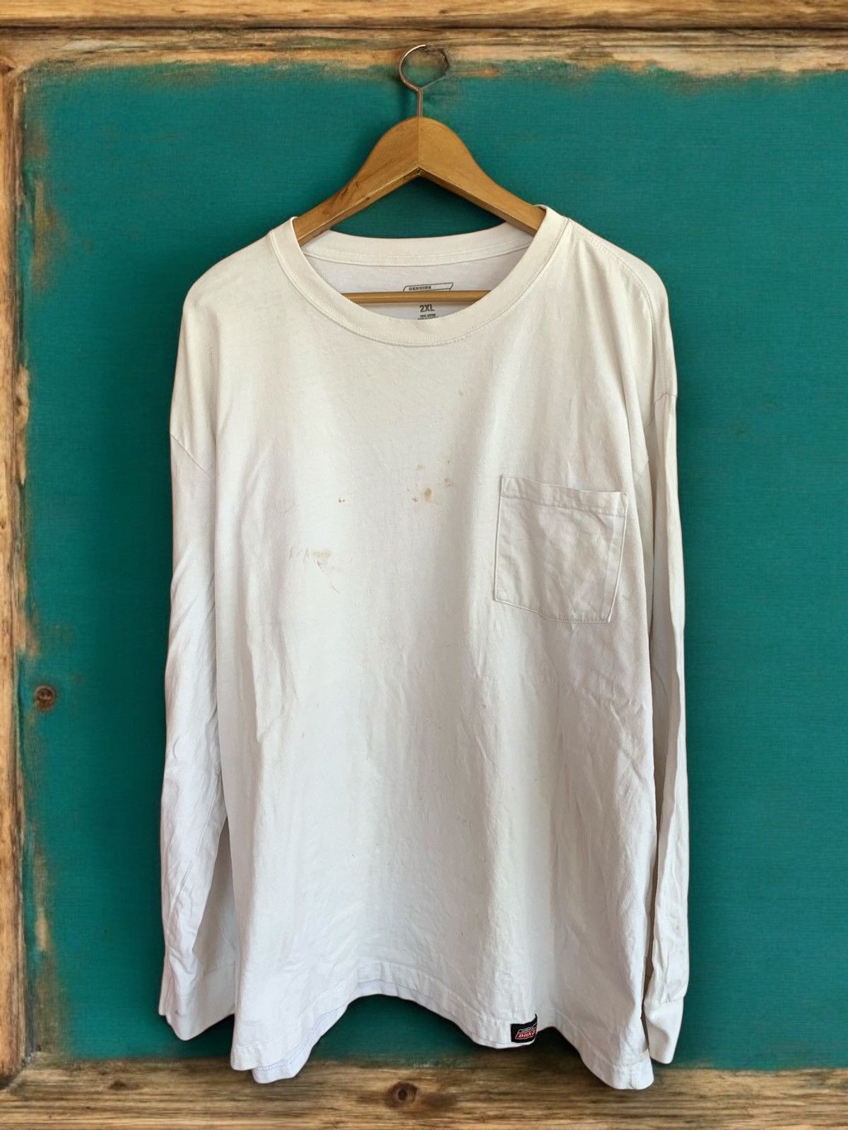 Dickies 🔥Dickies Workwear Single Pocket Longsleeves Tee Size US XXL / EU 58 / 5 - 1 Thumbnail