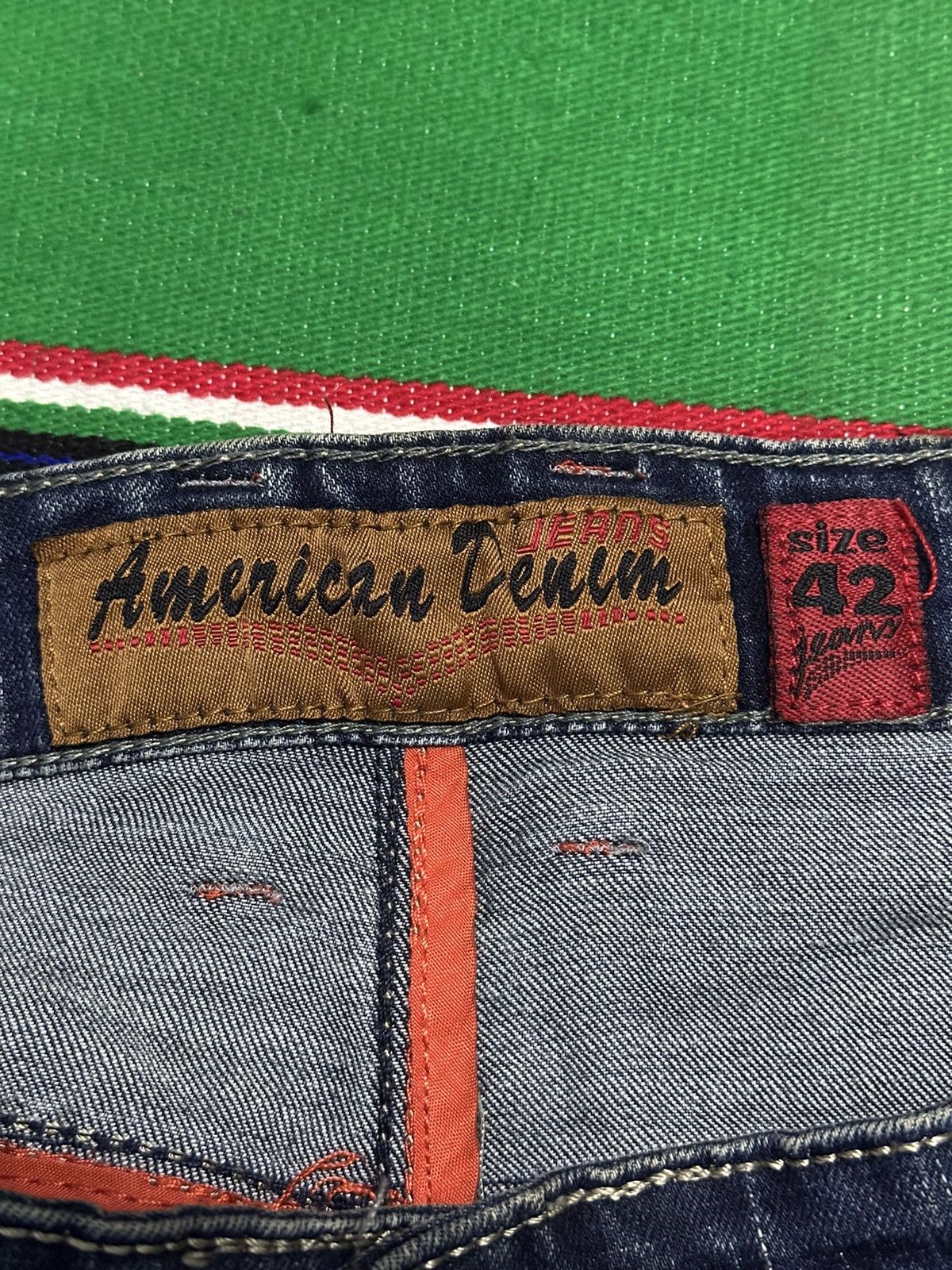 If Six Was Nine American Denim Rare Sz 42 inch 💥💥 Size US 42 / EU 58 - 6 Thumbnail