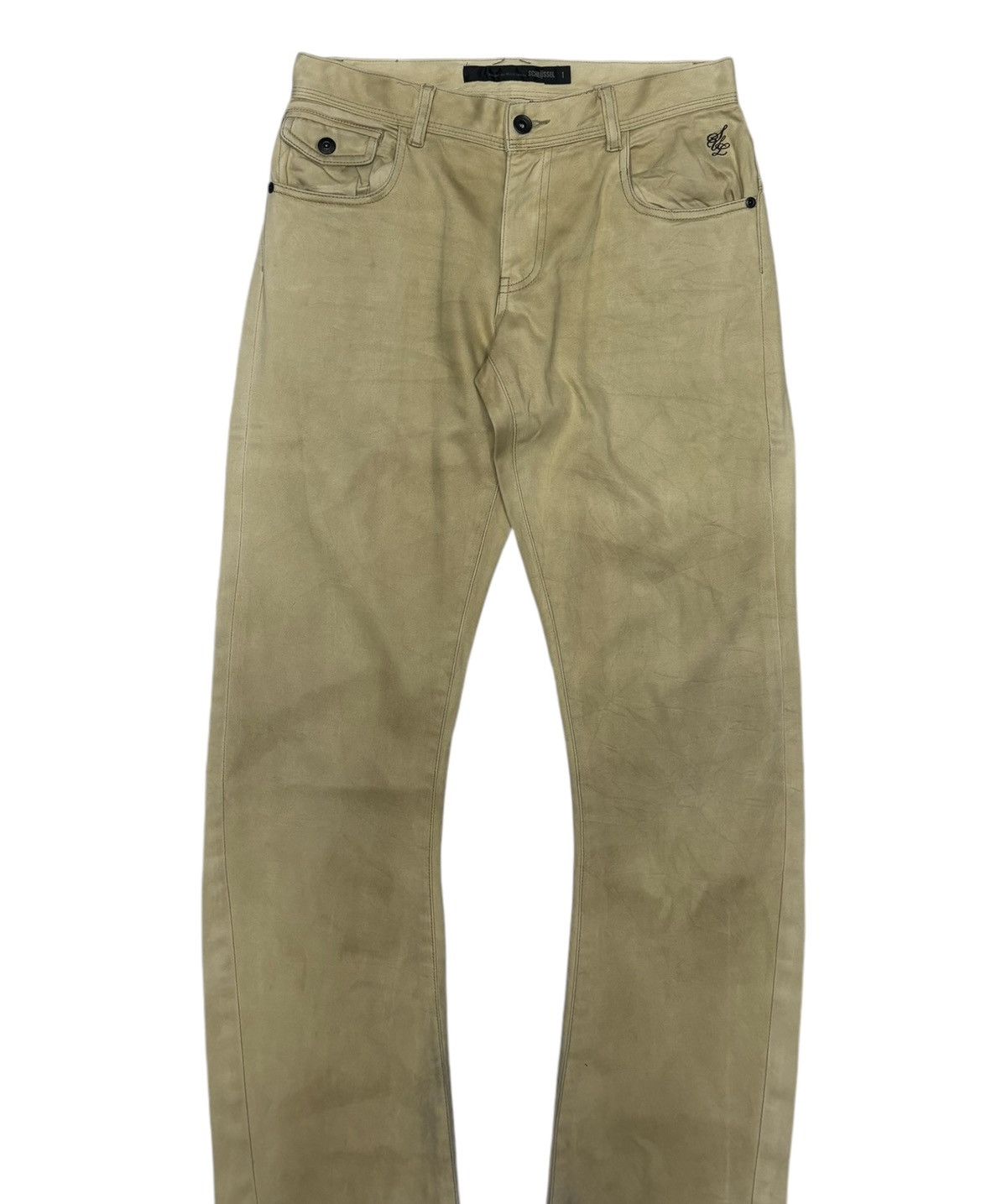 If Six Was Nine SCHLÜSSEL FLARE CURVED PANTS OBELISK STYLE Size US 30 / EU 46 - 5 Thumbnail