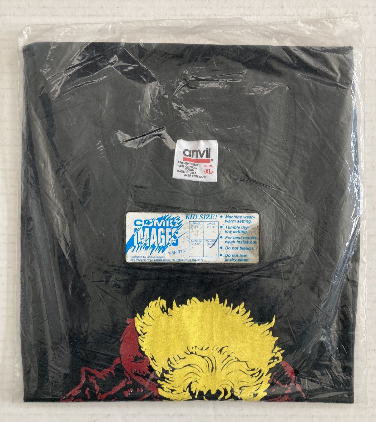 Anvil SABRETOOTH MARVEL COMICS 1993 SHIRT VINTAGE WOLVERINE X-MEN Size US XL / EU 56 / 4 - 2 Thumbnail