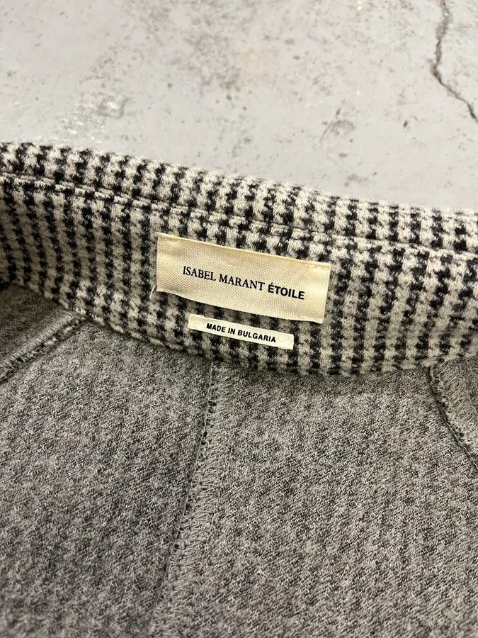 Isabel Marant Isabel Marant Étoile Grey Wool Double-Breasted Blazer Jacket Size M / US 6-8 / IT 42-44 - 8 Thumbnail