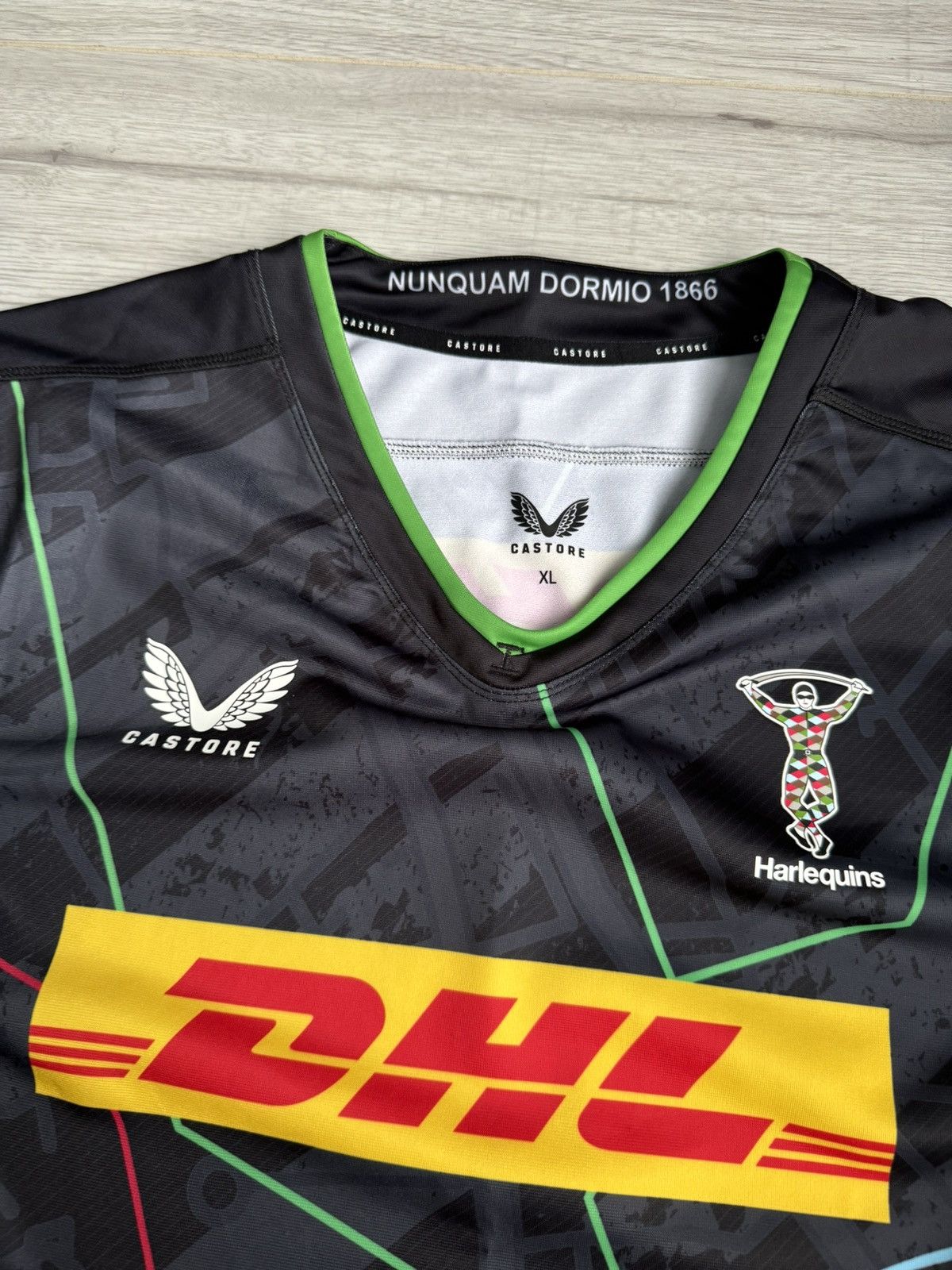 Castore Castore Harlequins Ruby shirt jersey Size US XL / EU 56 / 4 - 4 Thumbnail