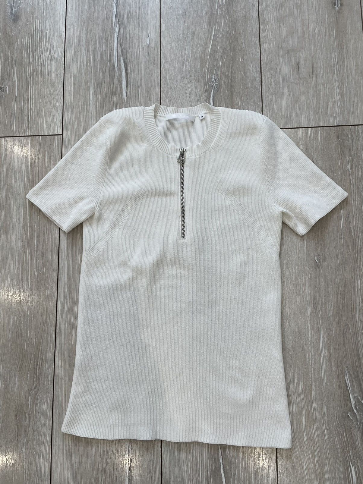 Helmut Lang Helmut Lang Ribbed T shirt woman’s Size M / US 6-8 / IT 42-44 - 1 Thumbnail