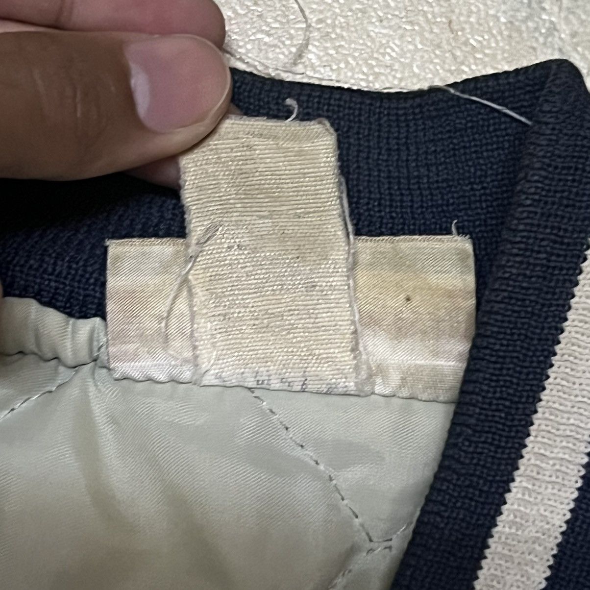 Japanese Brand Vintage HR Market Distressed Varsity Jacket Size US S / EU 44-46 / 1 - 8 Thumbnail