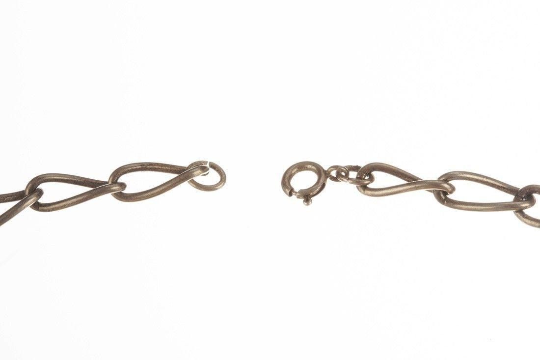 Handmade Sterling Silver Hand Made Chain Necklace Size ONE SIZE - 4 Thumbnail