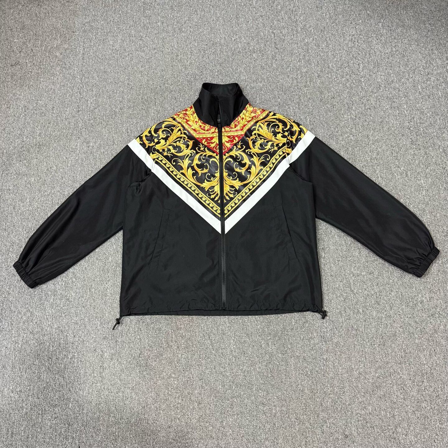 Versace Versace Baroque Print Zip-Front Jacket Size US S / EU 44-46 / 1 - 1 Thumbnail