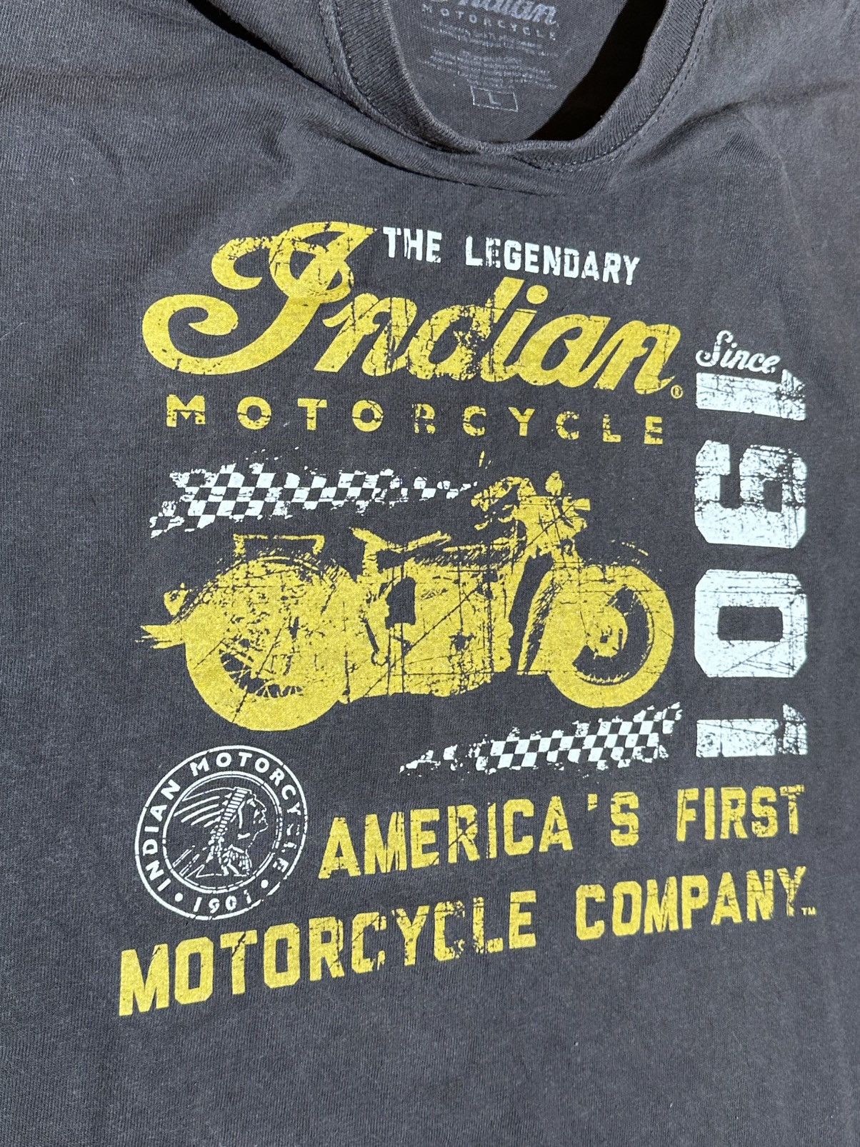 Indian Motorcycle ThelegendaryIndianMotorcycle 75thAnniversary SpiritofSturgis Size US L / EU 52-54 / 3 - 5 Thumbnail