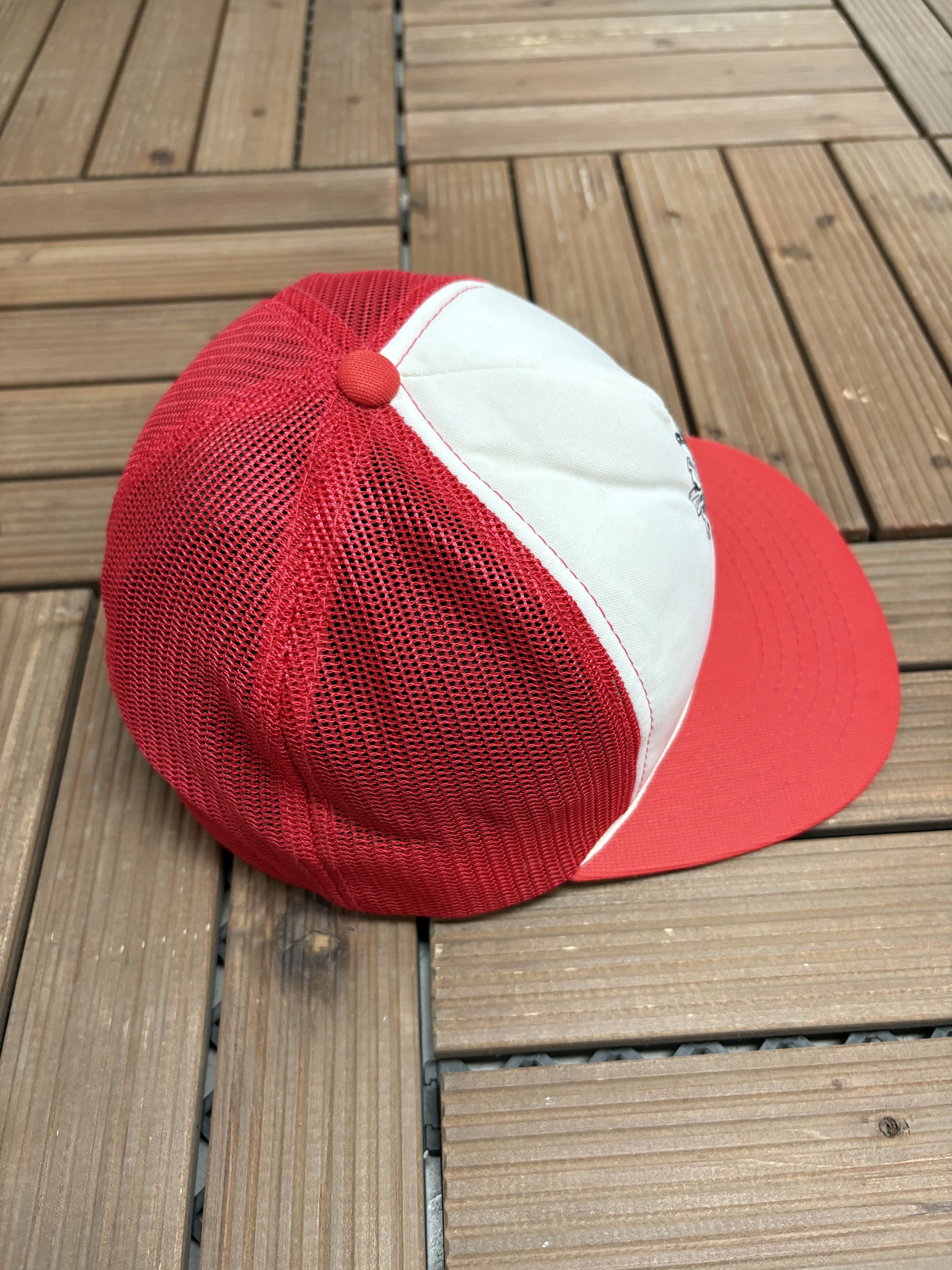Vintage Beck's Brewery Vintage White Trucker Snap Back Hat Cap Size ONE SIZE - 4 Thumbnail