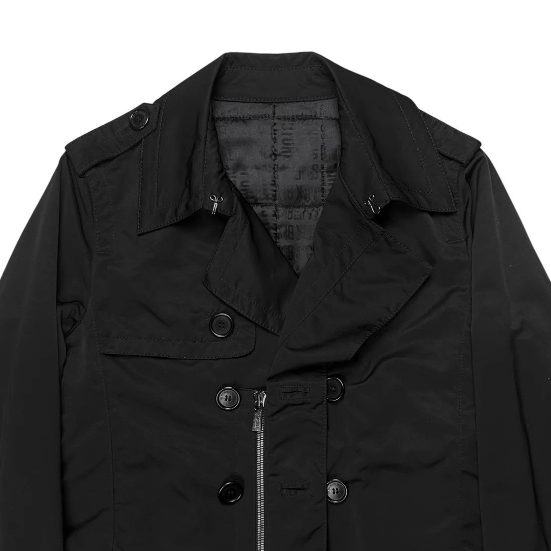 Dirk Bikkembergs Dirk Bikkembergs Strapped Zip Trenchcoat Size US M / EU 48-50 / 2 - 5 Thumbnail