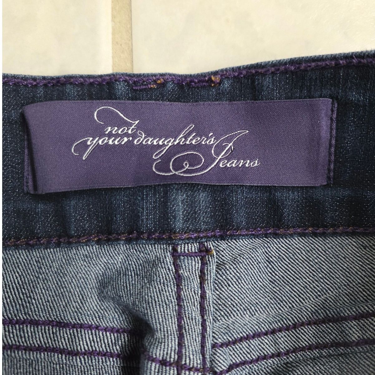 NYDJ NYDJ Dark Wash High Rise Boot Cut Jeans - Size 2 Size 26" / US 2 / IT 38 - 4 Thumbnail