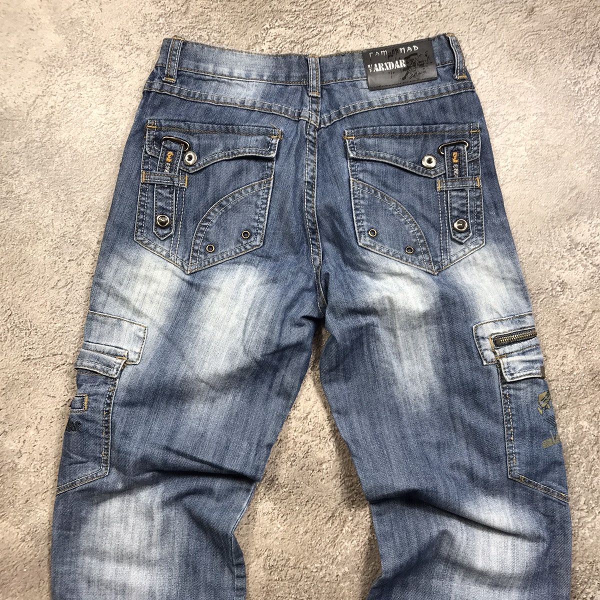 If Six Was Nine vintage y2k denim japan jeans distressed flared 90s Size 27" / US 4 / IT 40 - 7 Thumbnail
