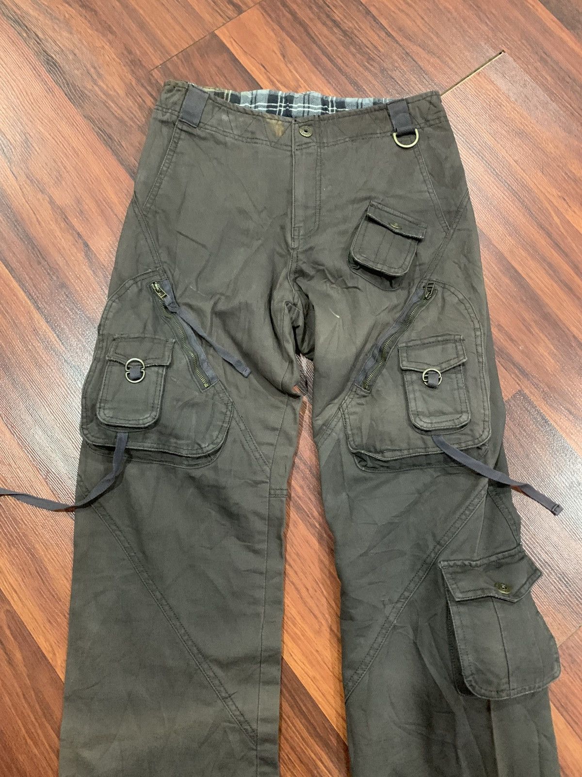 Japanese Brand Robin Jr Multipocket Cargopants Size US 29 - 3 Thumbnail