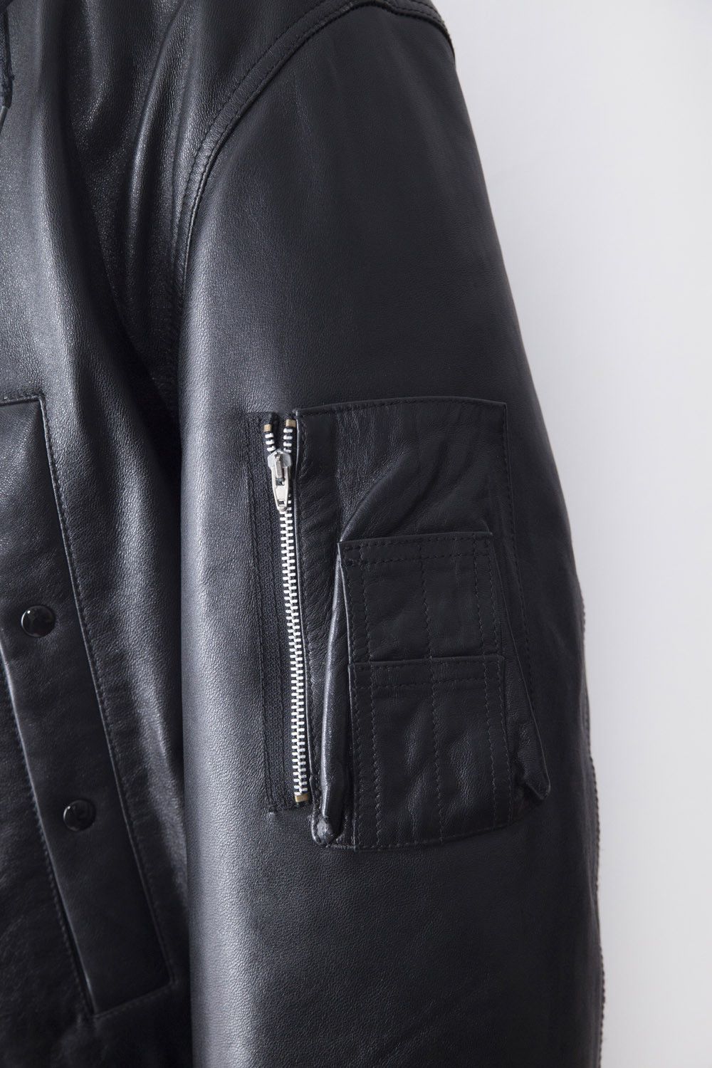 Helmut Lang AW98 leather puffer N-3B parka Size US M / EU 48-50 / 2 - 6 Thumbnail