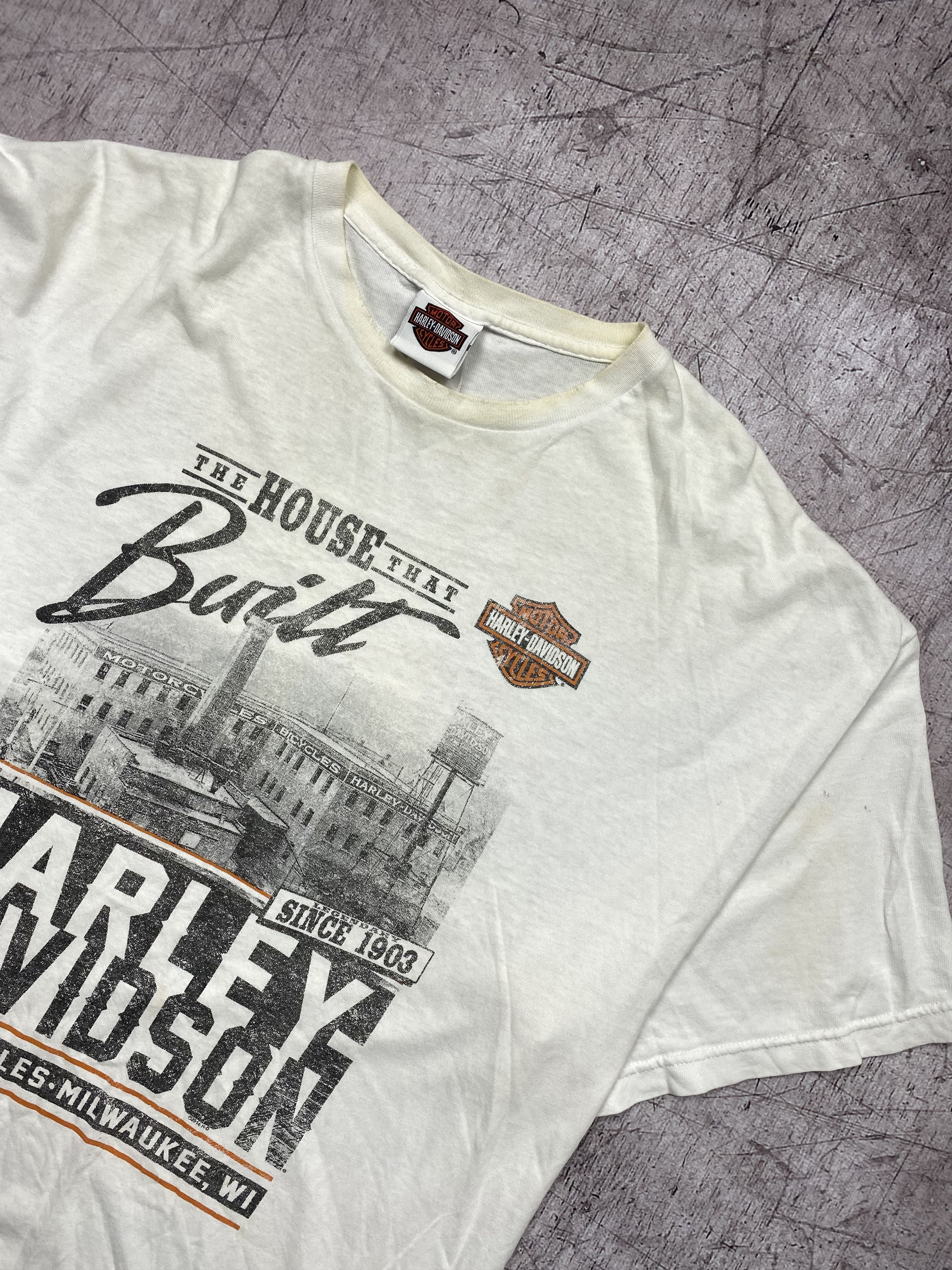 Harley Davidson × Vintage Harley Davidson Vintage t-shirt tee Size US XL / EU 56 / 4 - 6 Thumbnail