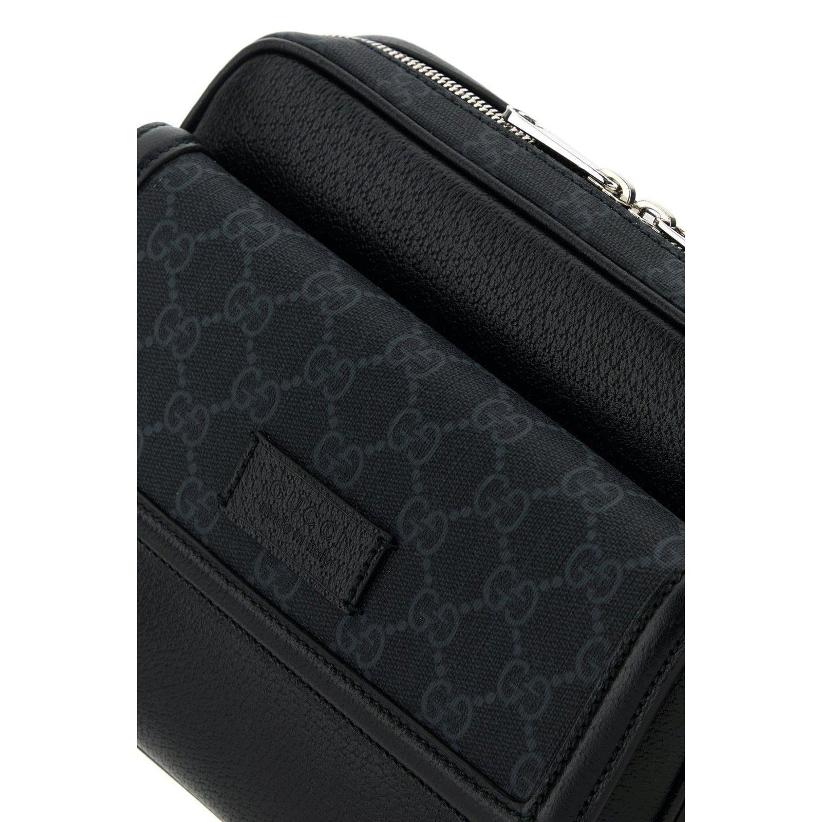 Gucci GUCCI GG Small Black Leather Bag New & Authentic Size ONE SIZE - 4 Thumbnail