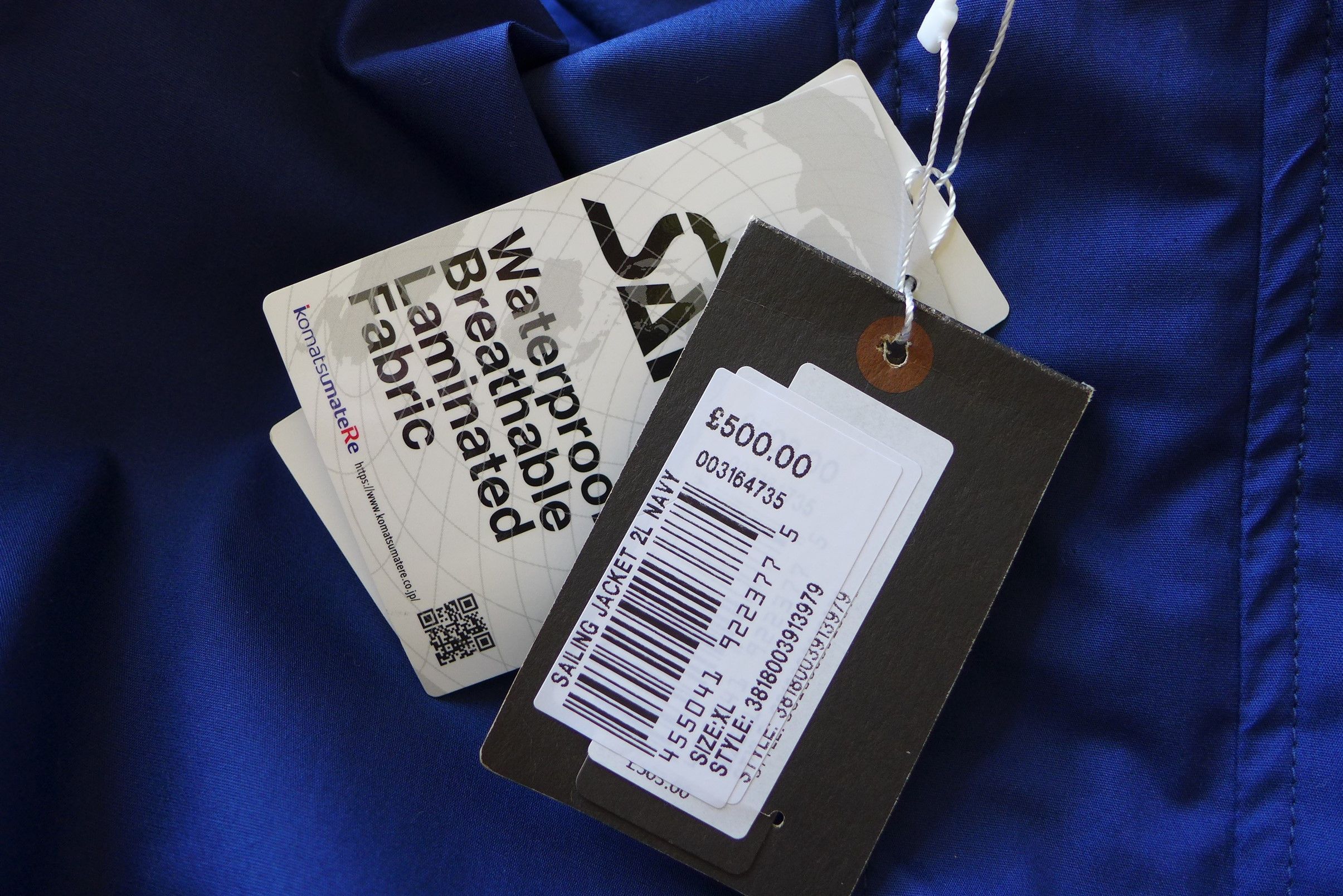 Beams Plus Beams Plus Reversible Sailing Jacket - Navy / White Size US XL / EU 56 / 4 - 19 Thumbnail