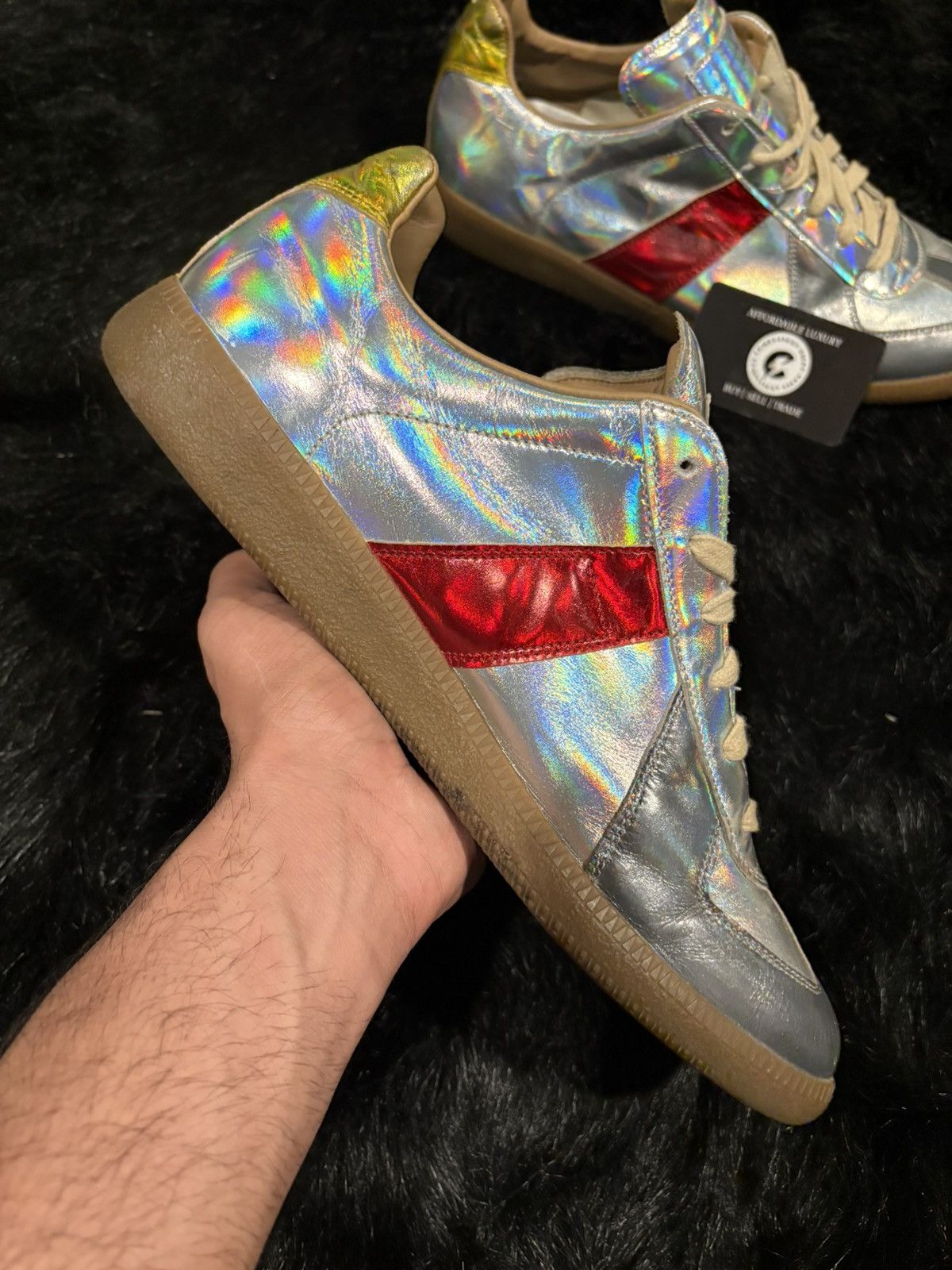 Maison Margiela Maison Margiela Chrome GAT Size US 12 / EU 45 - 11 Thumbnail