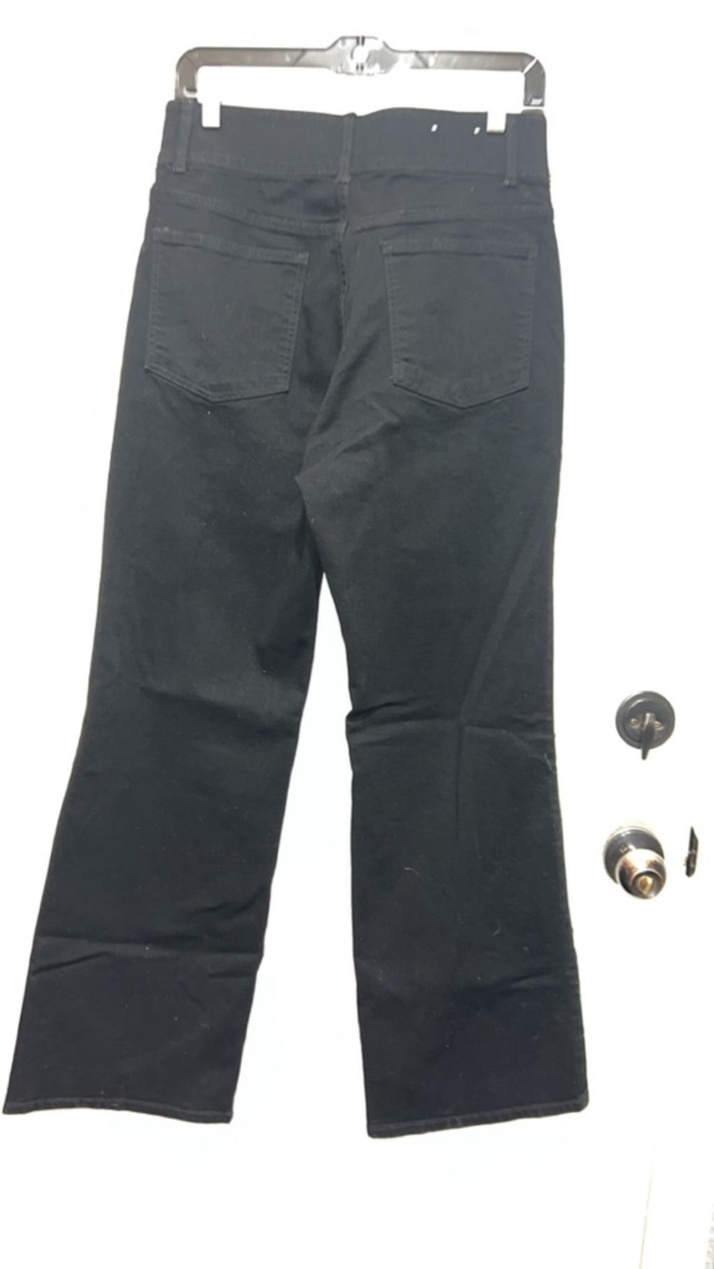 Other Farmers Market Black Flare & Wide Leg Jeans with Silver Size 32" / US 10 / IT 46 - 3 Thumbnail